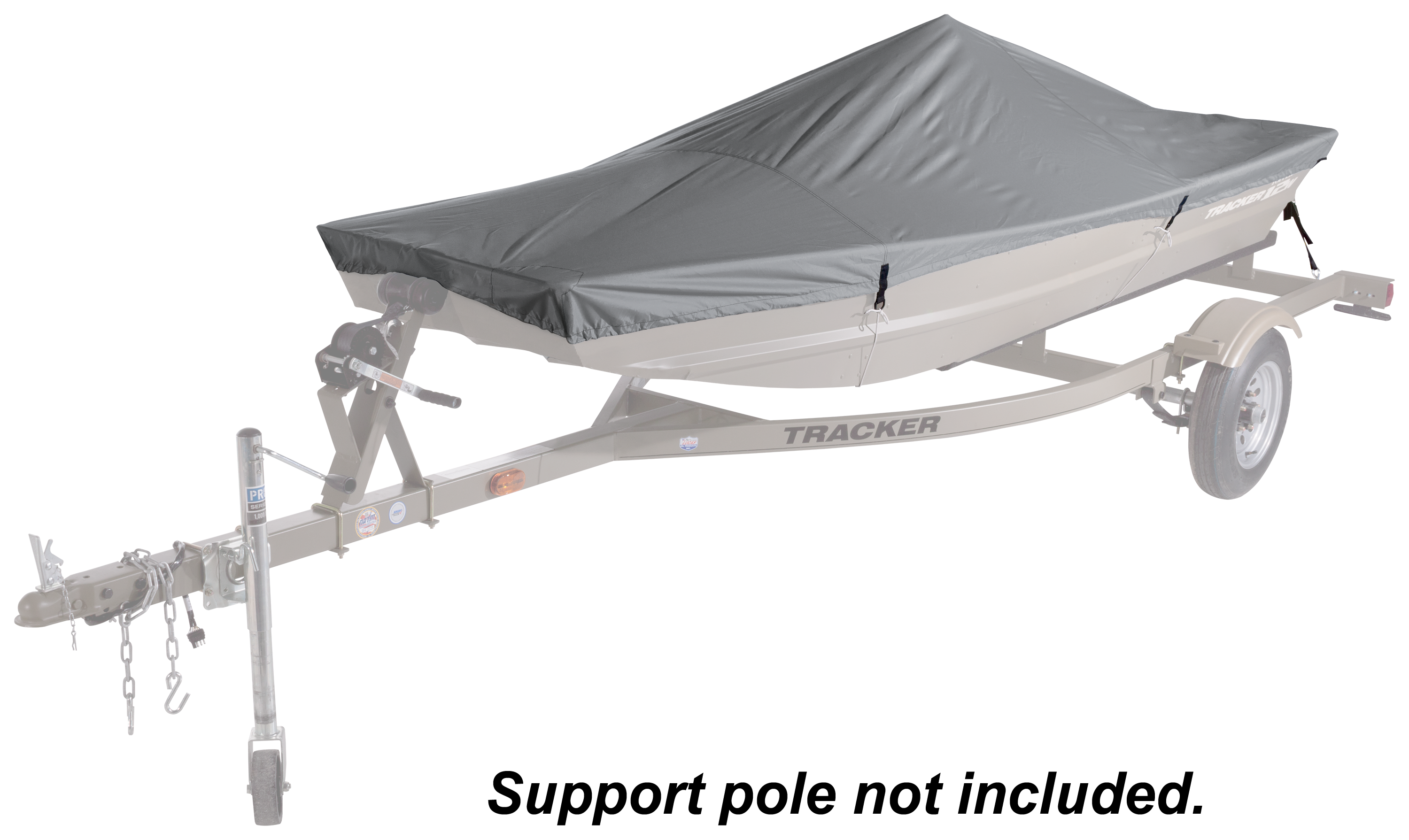 Image of Bass Pro Shops Travel Tite Jon Boat Cover - 10'-12' - 52″