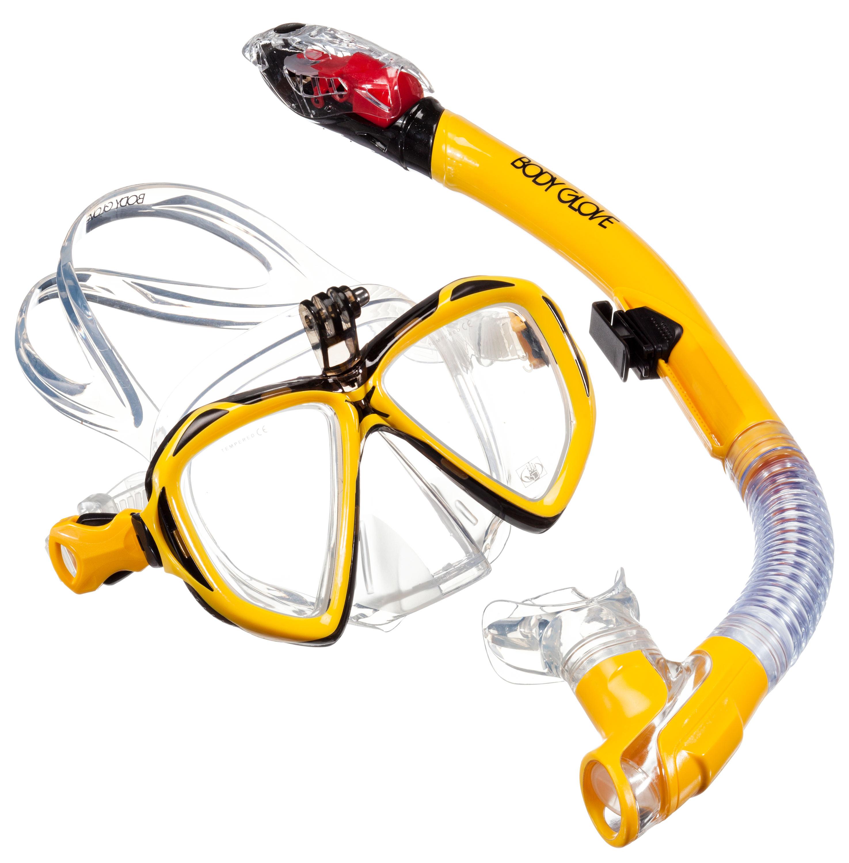 Body Glove Passage Mask/Snorkel Combo with GoPro Mount