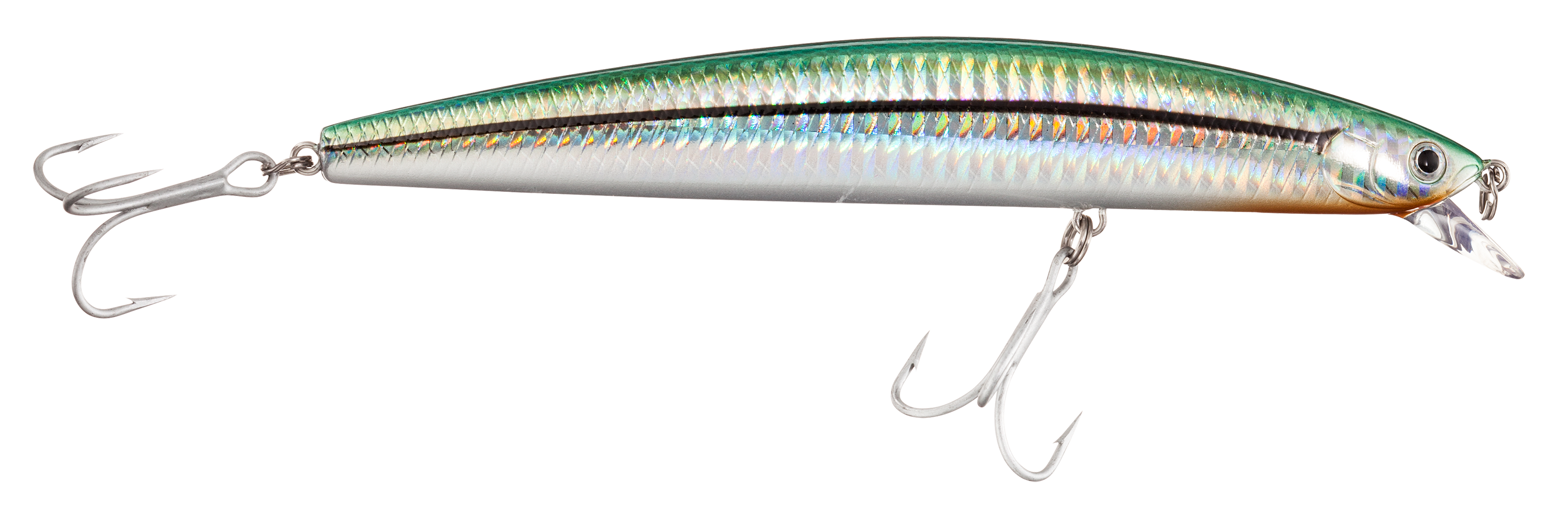 Image of Daiwa Floating Salt Pro Minnow - 6″ - 1-1/9 oz. - Laser Green Shiner