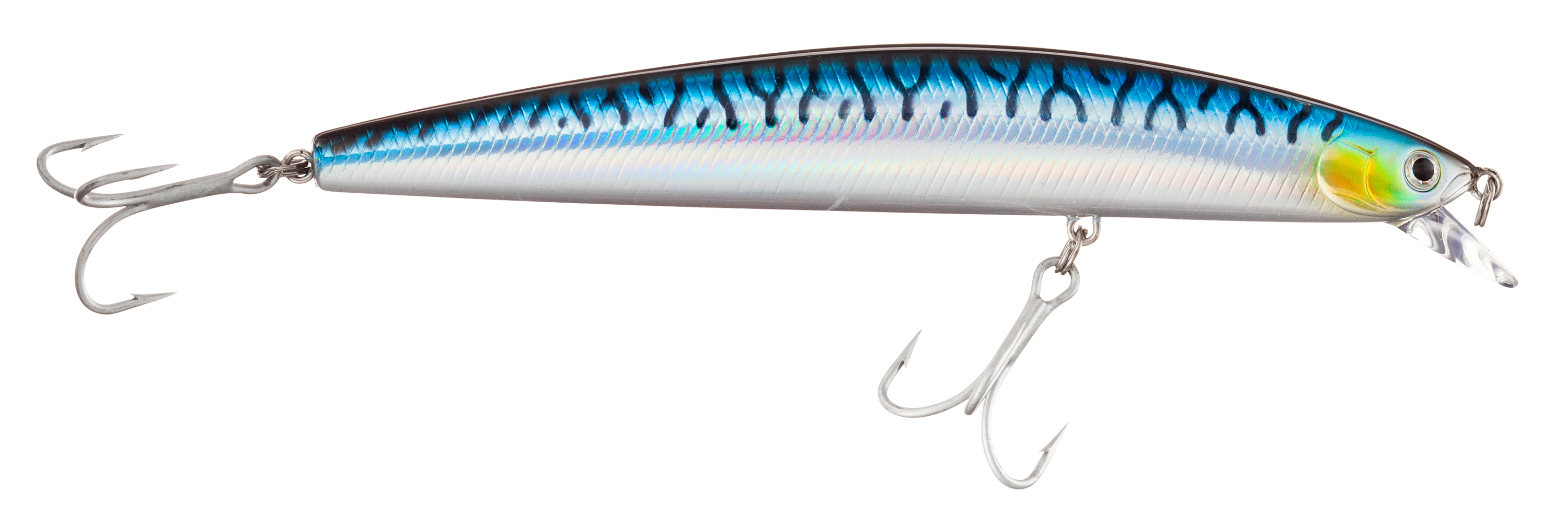 Image of Daiwa Floating Salt Pro Minnow - 6″ - 1-1/9 oz. - Blue Mackerel