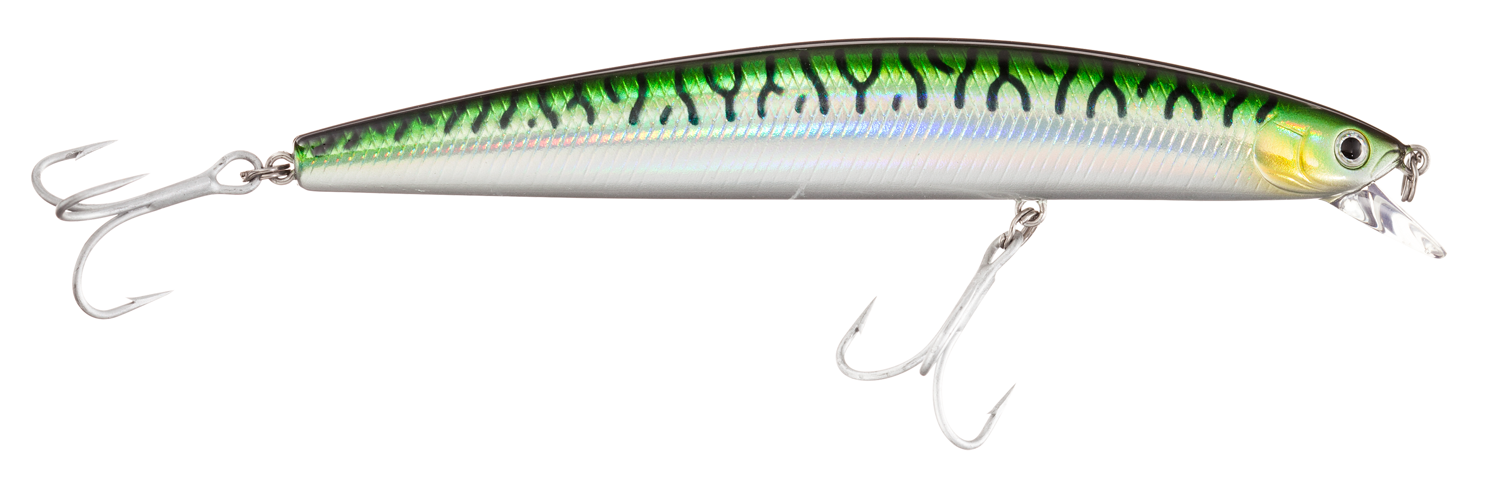 Image of Daiwa Floating Salt Pro Minnow - 6″ - 1-1/9 oz. - Green Mackerel