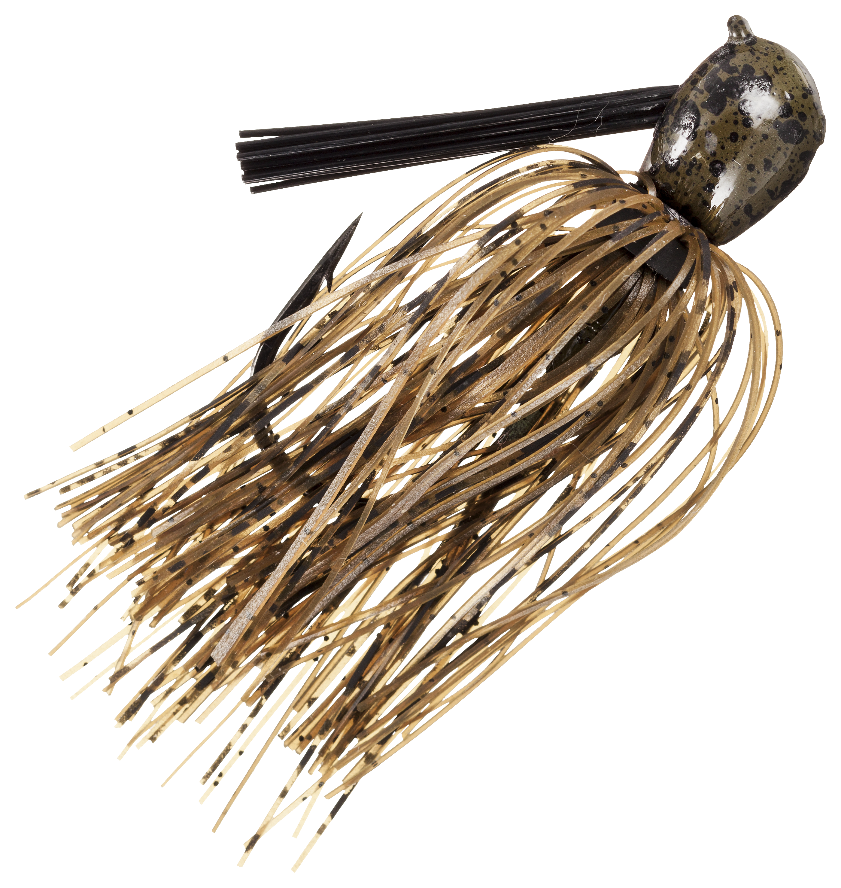 Missile Jigs Ikes Mini Flip Jig - 1/2 oz. - Green Pumpkin