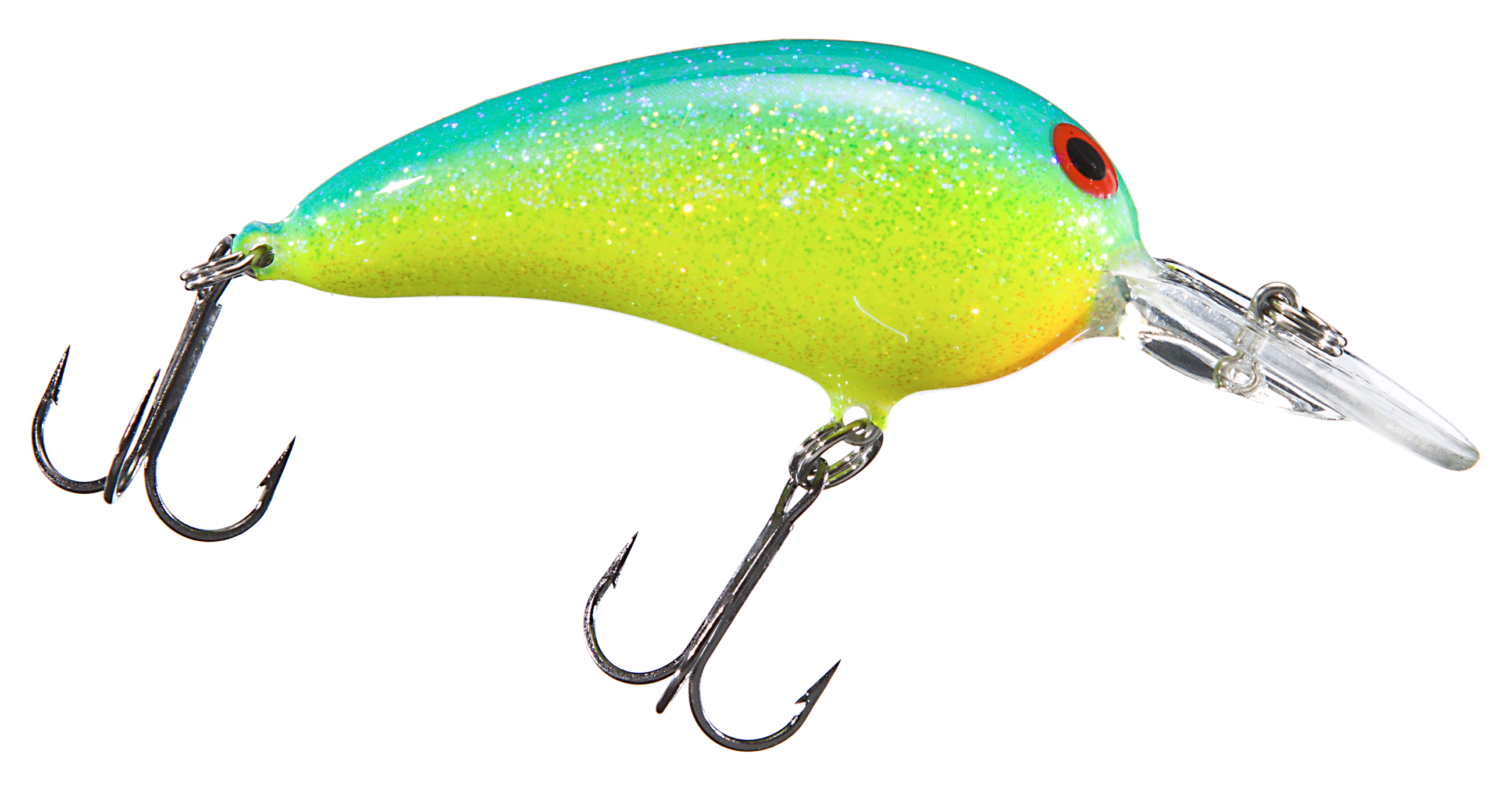 Norman Lures Professional Edge Bait Deep Baby N - Chartreuse Blue
