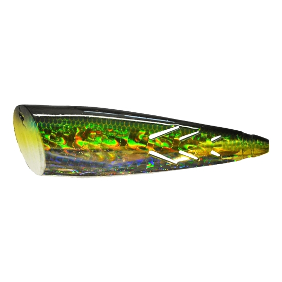 Image of Brad's Super Bait Cut Plug Rigged - Shamrock - 4″