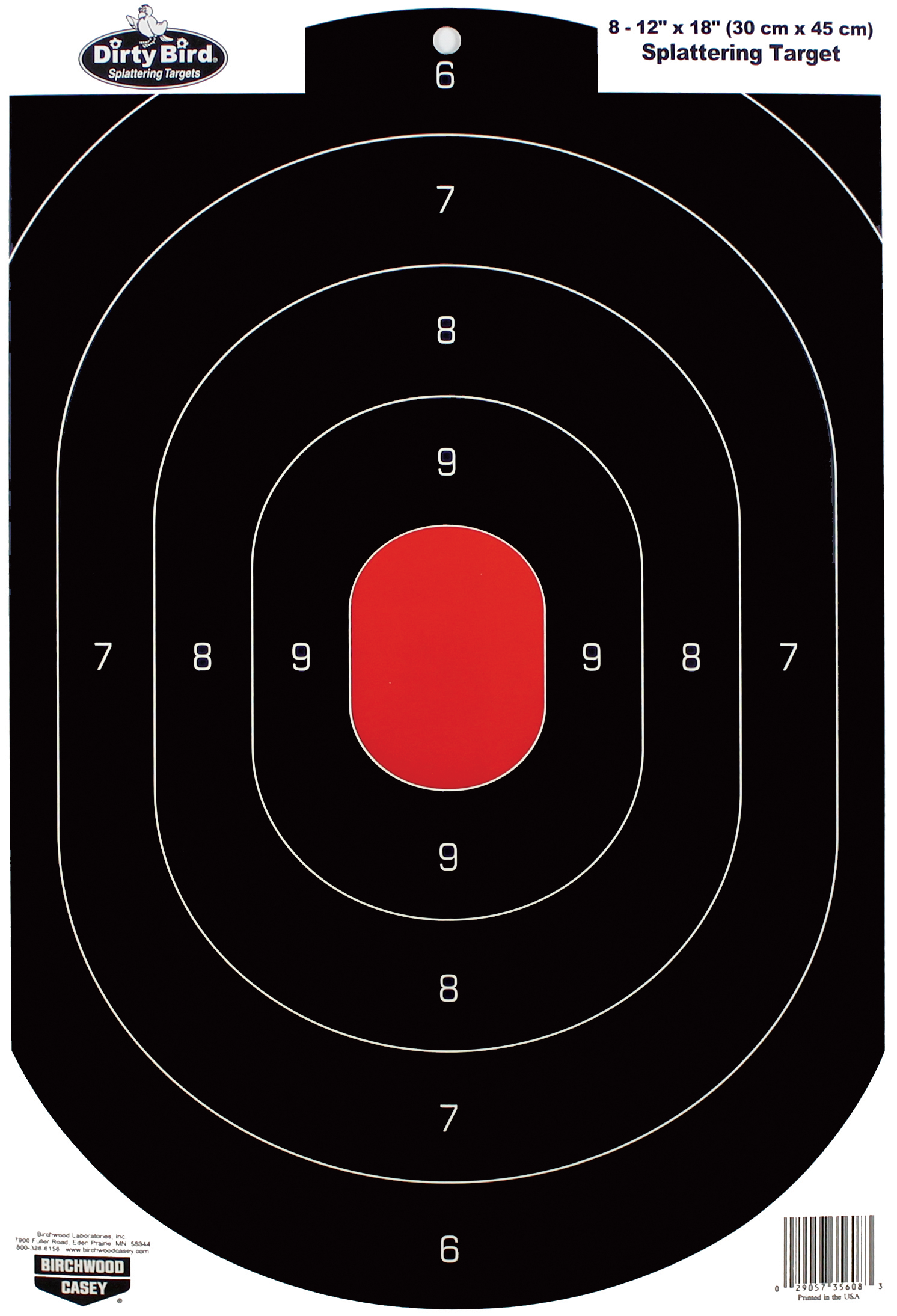 Birchwood Casey Dirty Bird Silhouette Targets - 50 Pack