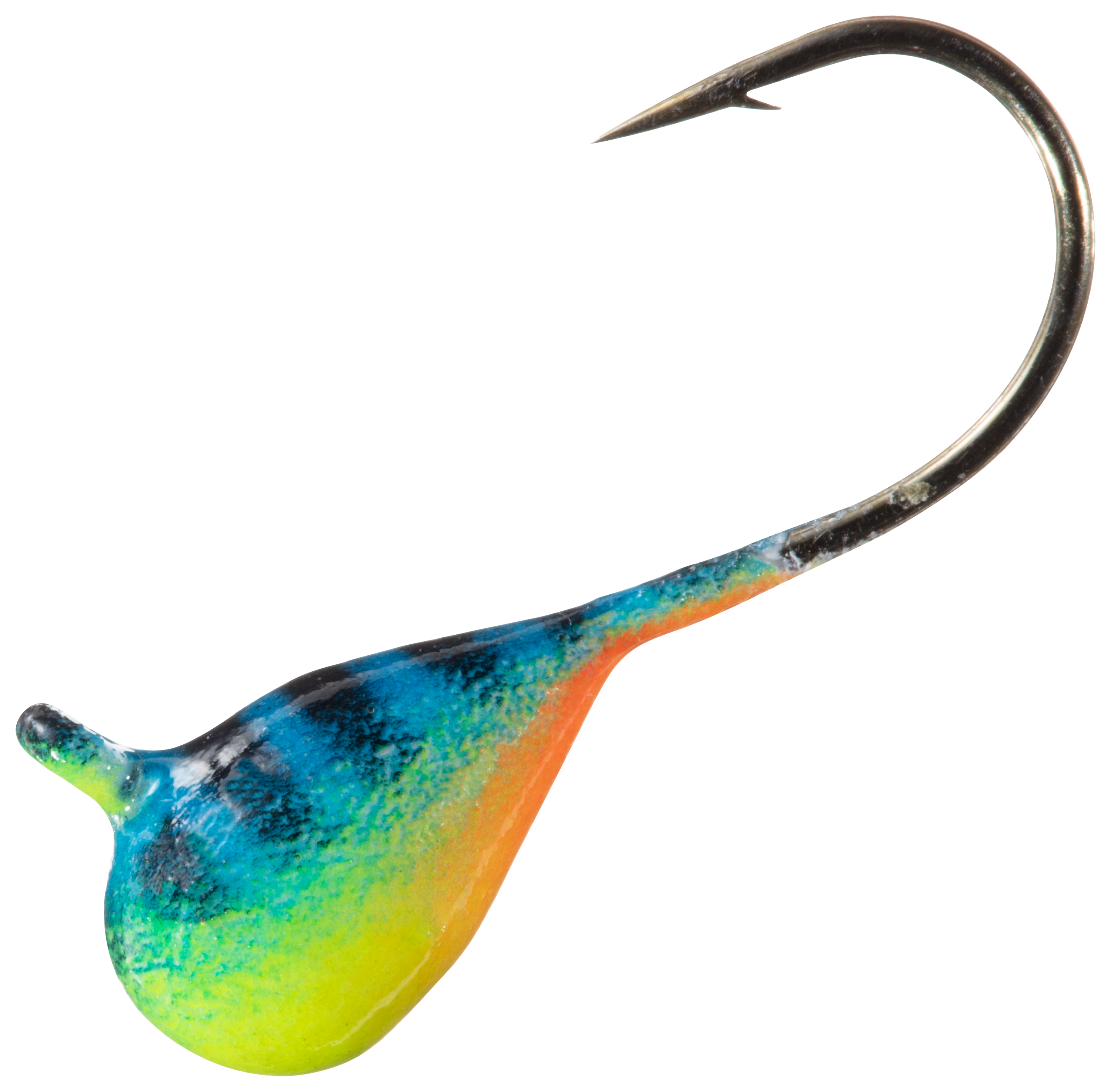 Clam The Drop Jig XL - 1/16 oz. - Chartreuse/Blue Glow Bar