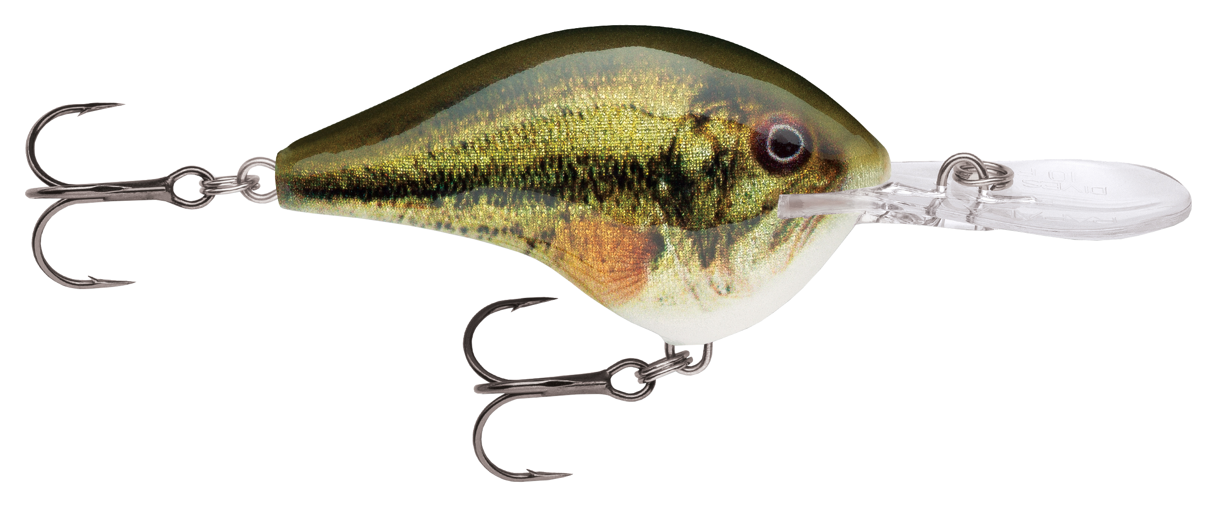 Image of Rapala DT Dives-To Series Crankbait - Live Largemouth Bass - 2-1/4″ - 3/5 oz. - 10'