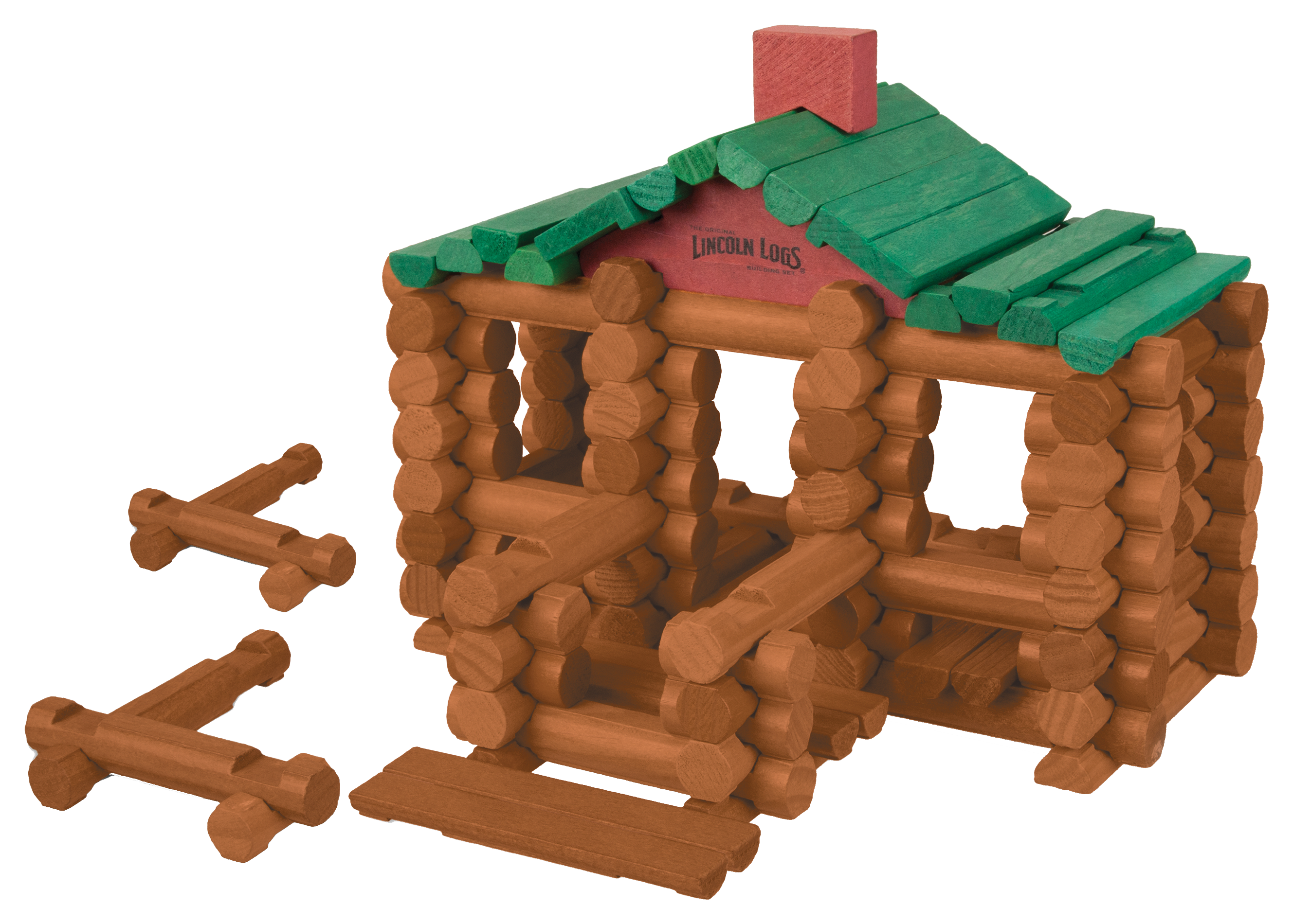 Knex K'Nex Lincoln Logs 111-Piece Set 100th Anniversary Tin for Kids - $59.99 at Cabela's Program