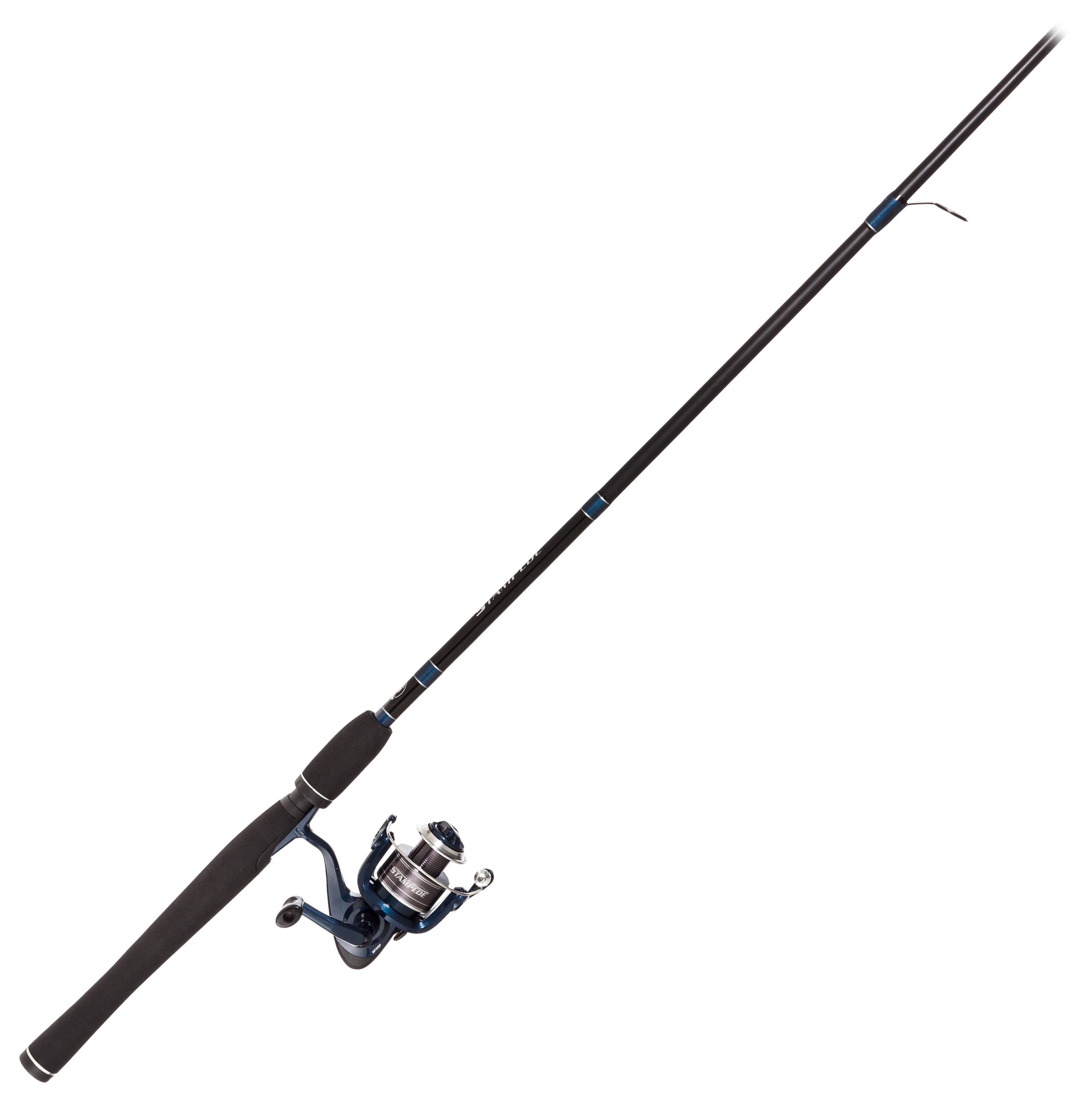 Image of Bass Pro Shops Stampede Front Drag Reel and Rod Spinning Combo - 10 - 5'6″ - Light