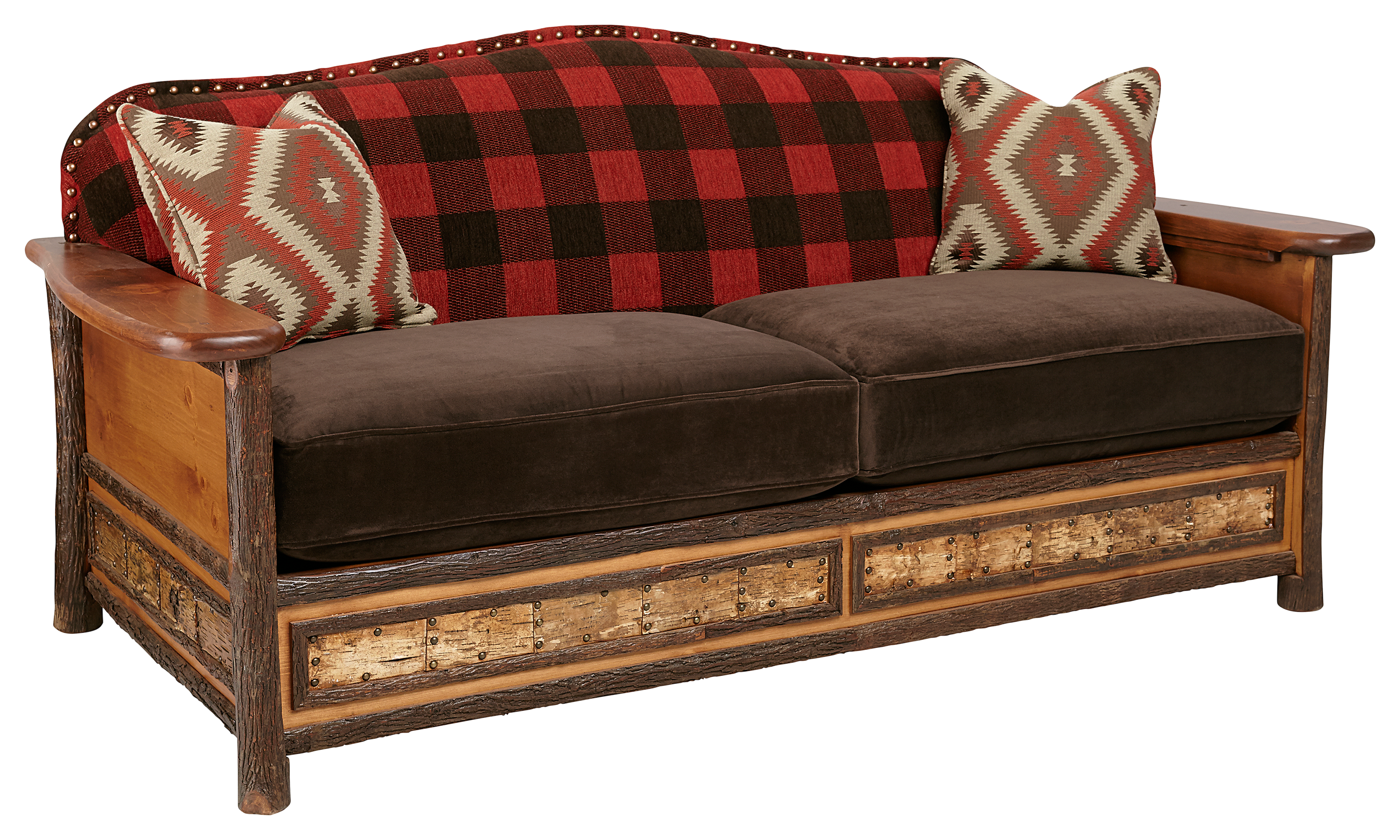 Old Hickory Furniture Woodland Living Room Collection Sofa