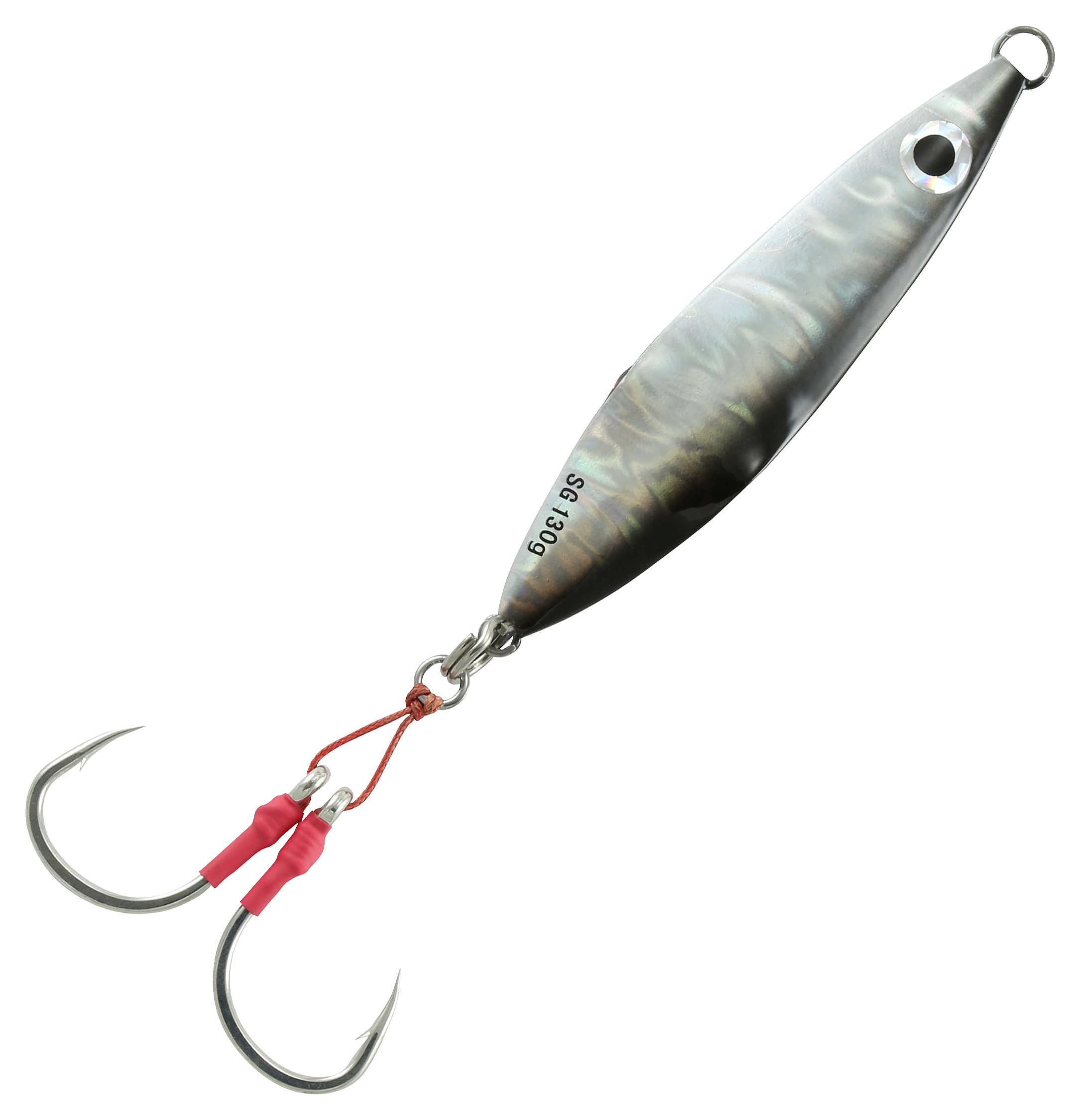 Image of Savage Gear Squish Erratic Fall Jig - 3-3/4″ - 2-3/4 oz. - Dirty Silver