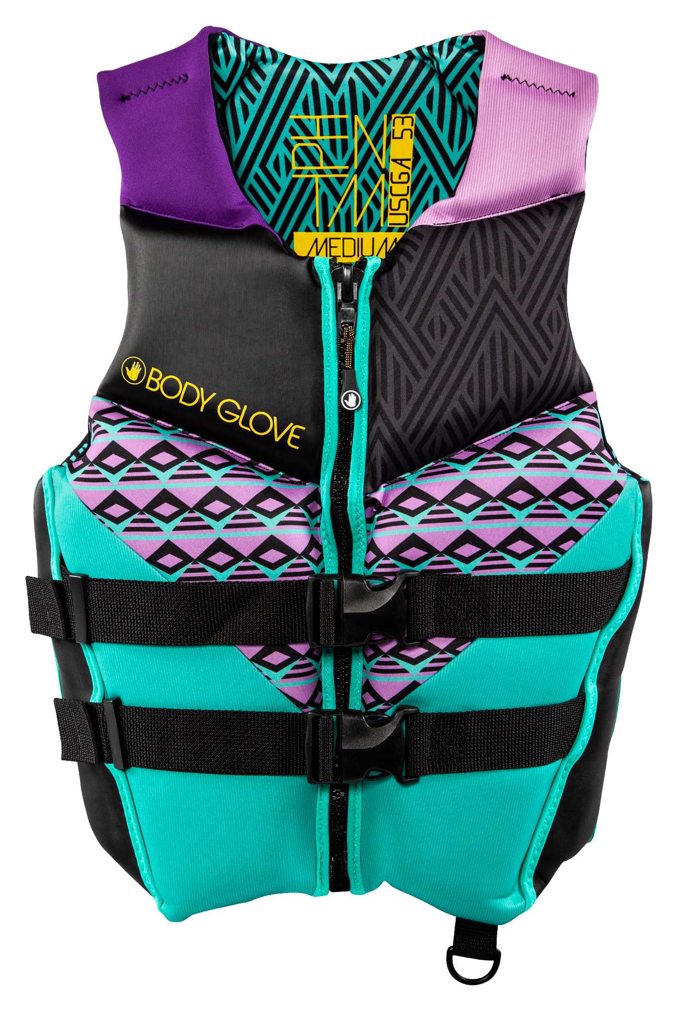Body Glove Phantom Neoprene Life Vest for Ladies - Aqua - 2XL
