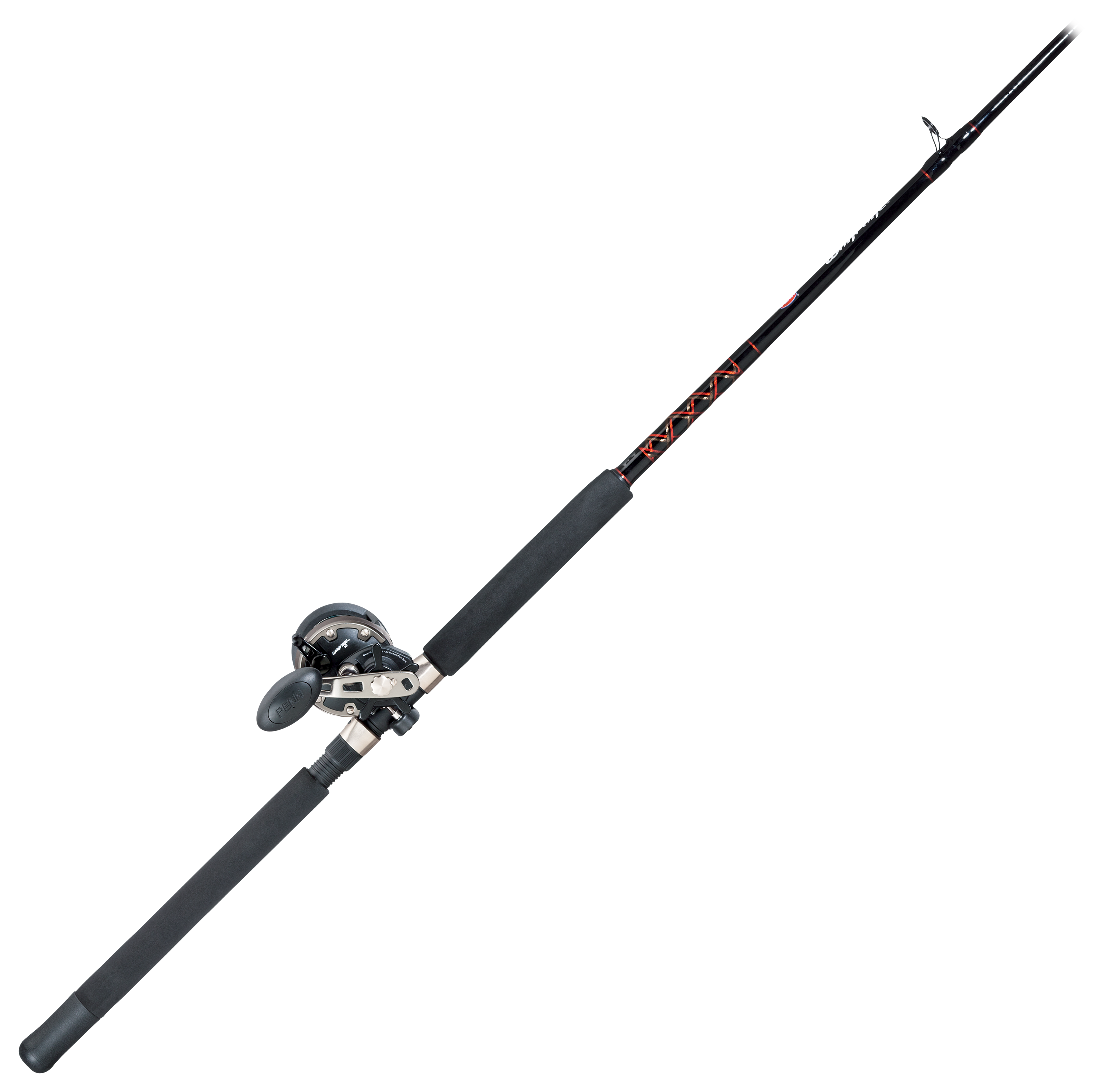 Image of PENN Warfare Star Drag Conventional Rod and Reel Combo - 6'6'MH