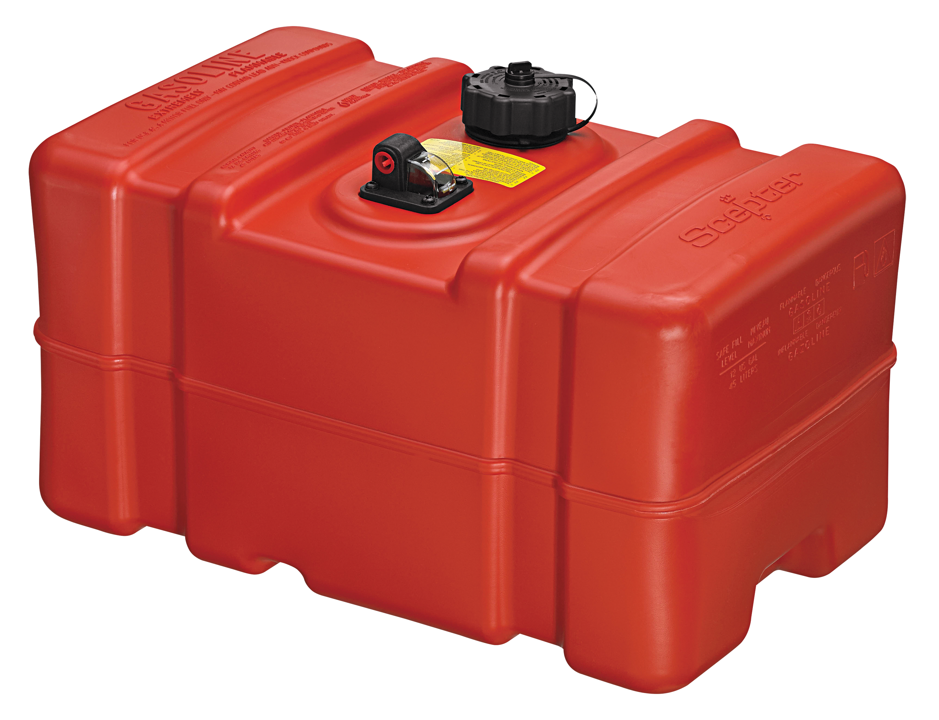 Scepter Portable EPA Marine Fuel Tank - 12 Gallon Tall