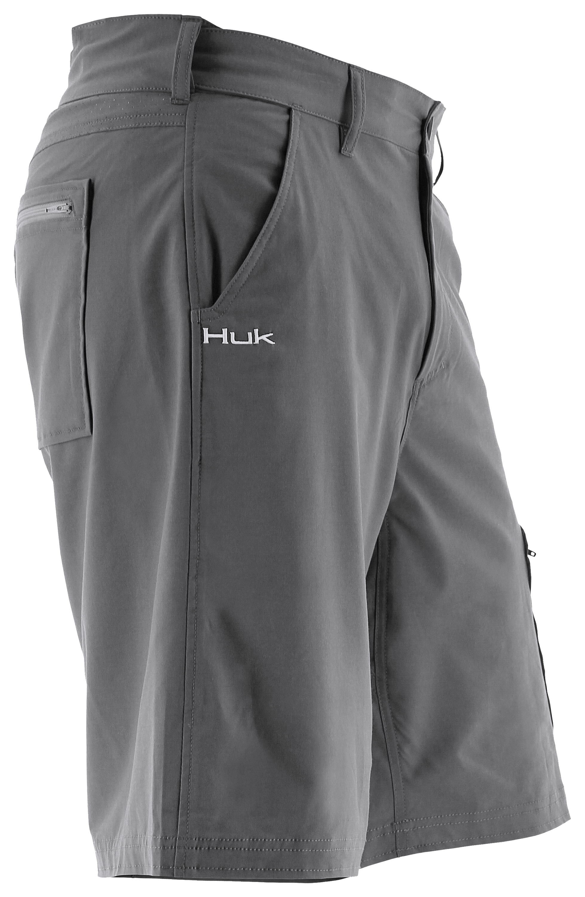 Huk Next Level Shorts for Men - Charcoal - L