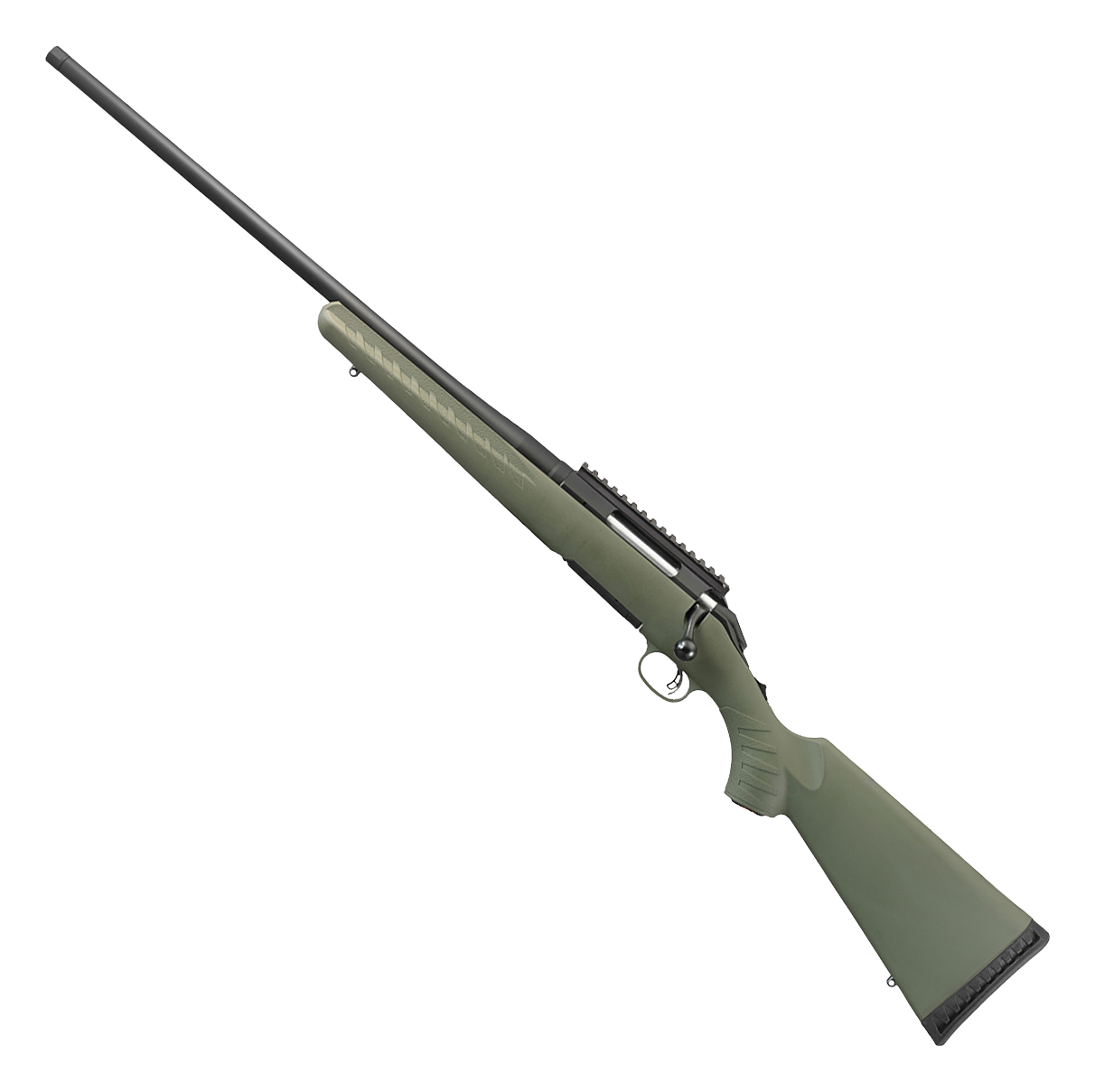 Ruger American Rifle Predator BoltAction Rifle with FlushFit Magazine  308 Win  18  Right  Synthetic Moss Green  4  1