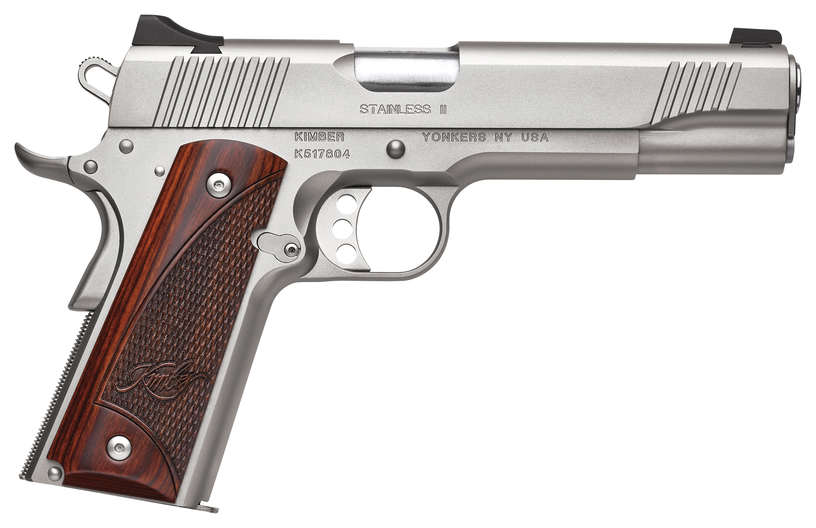 Kimber Stainless II Semi-Auto Pistol - .45 Automatic Colt Pistol