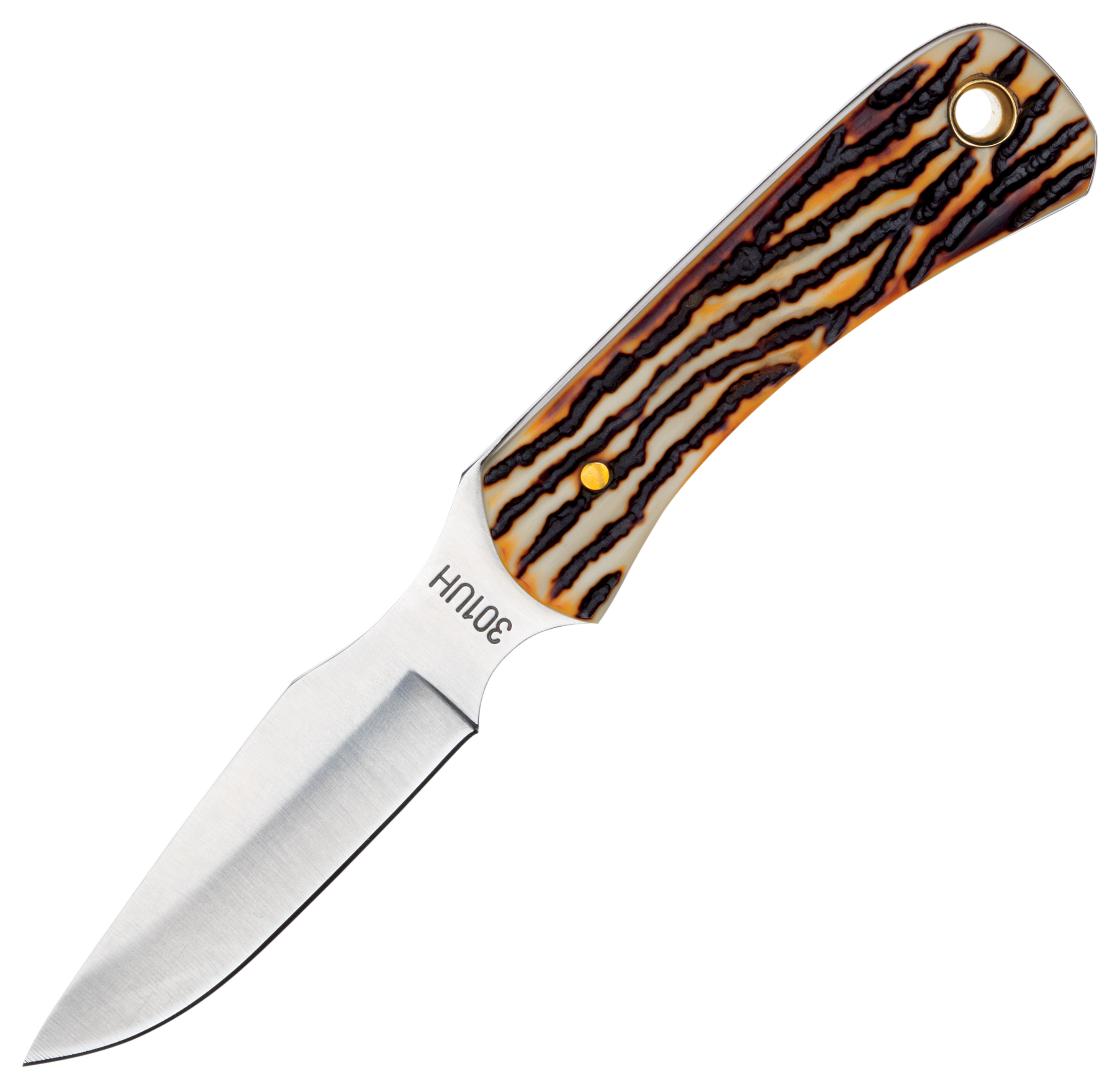 Uncle Henry Full Tang Detail Skinner Fixed Blade Knife - Uncle Henry