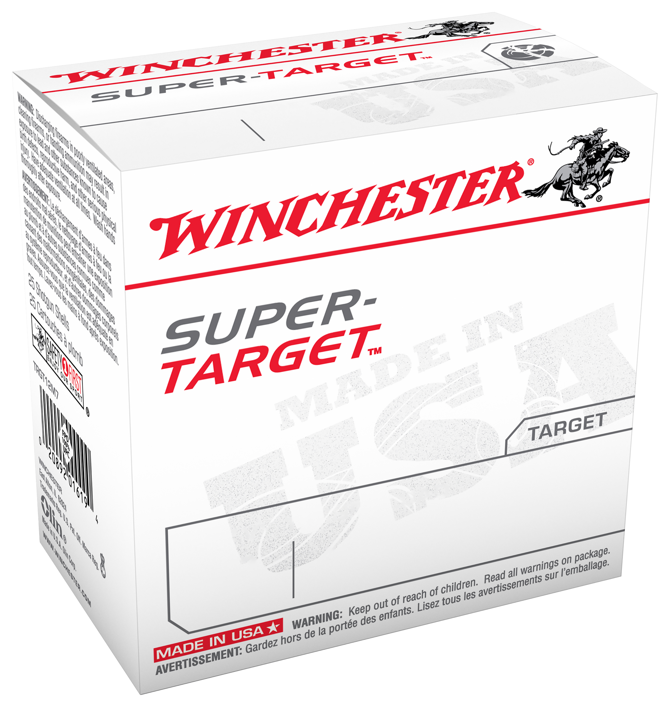 Winchester Super-Target Target Load Shotshells -  12 gauge - 1 oz. - 7.5 Shot - 250 Rounds - Winchester