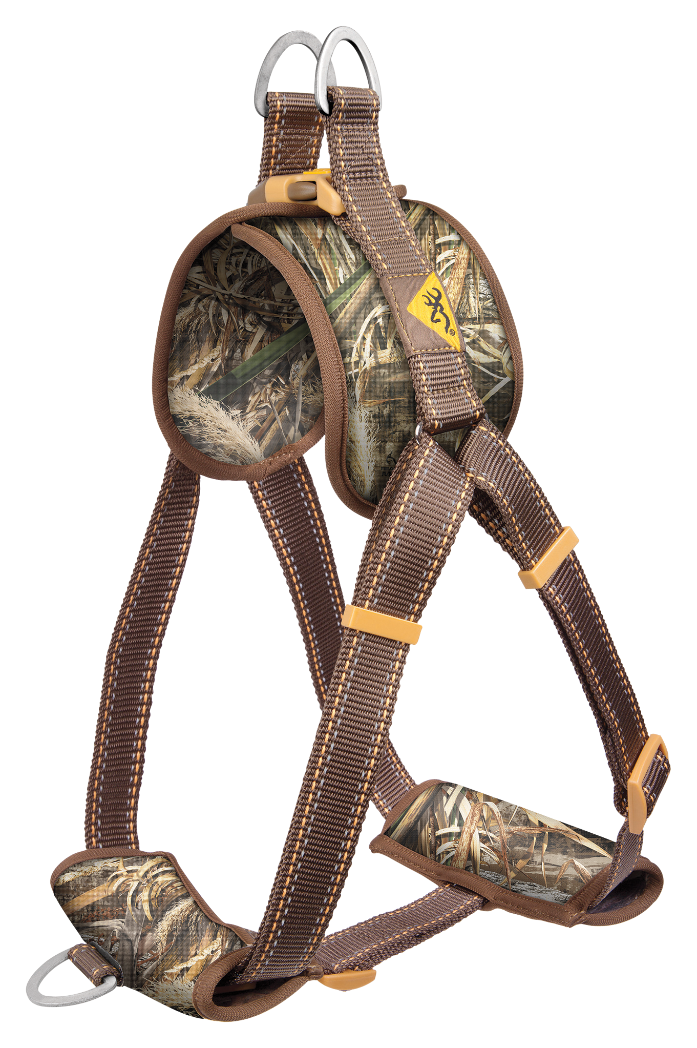 Browning Walking Harness for Dogs - Realtree Max-5/Teak - Small 22″-27″ - Browning