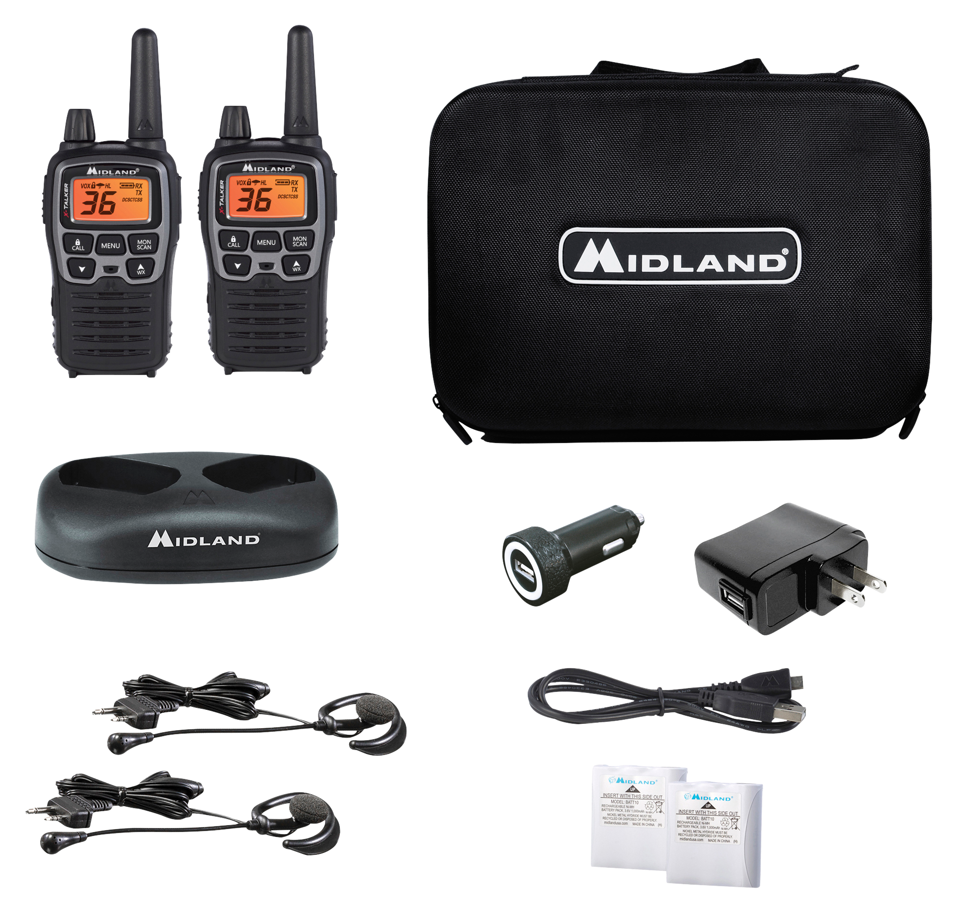 Midland T77VP5 X-Talker Extreme 2-Way Radios 2-Pack