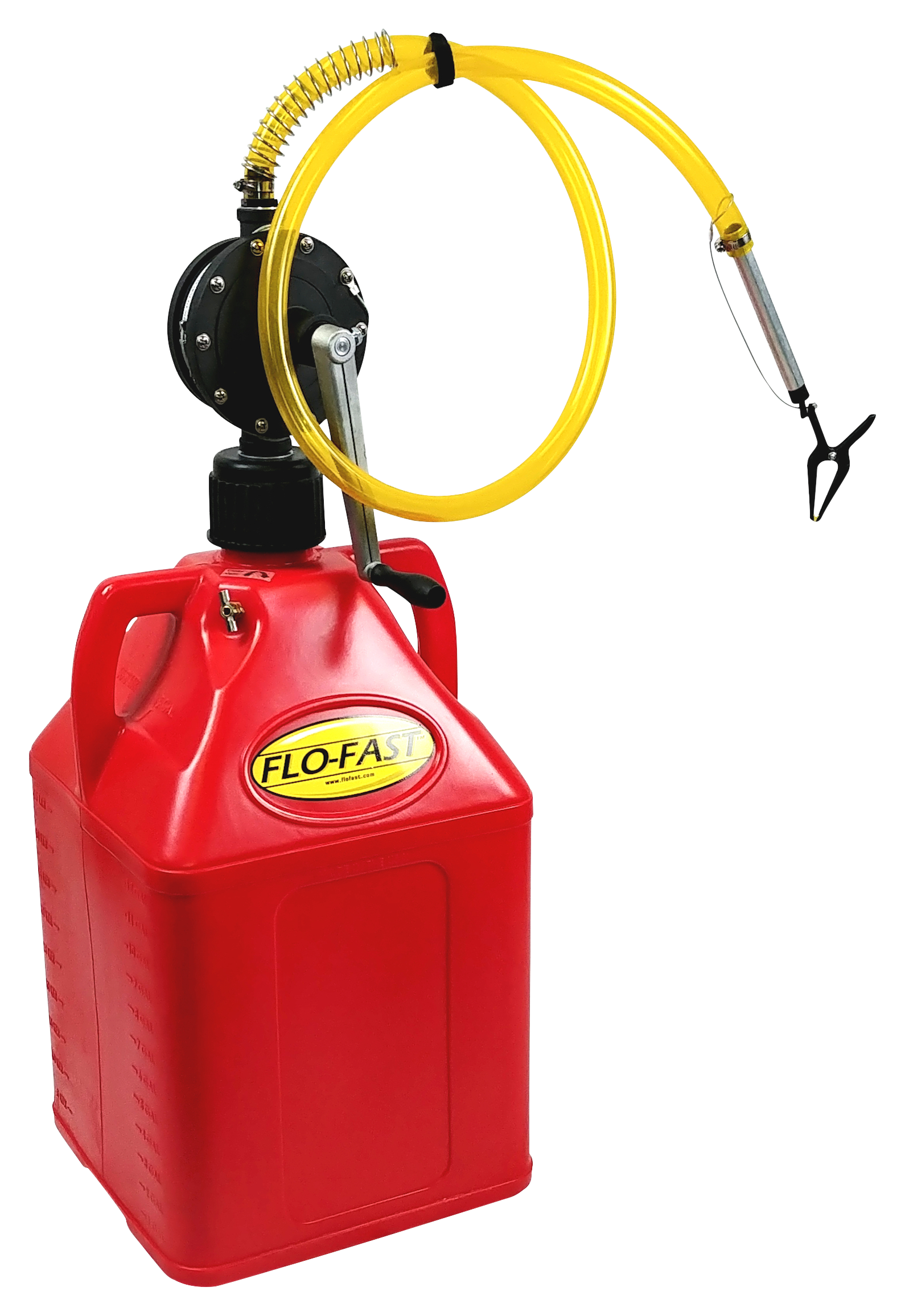FLO-FAST Professional Model Pump and Gasoline Container Combo - 15 Gallon