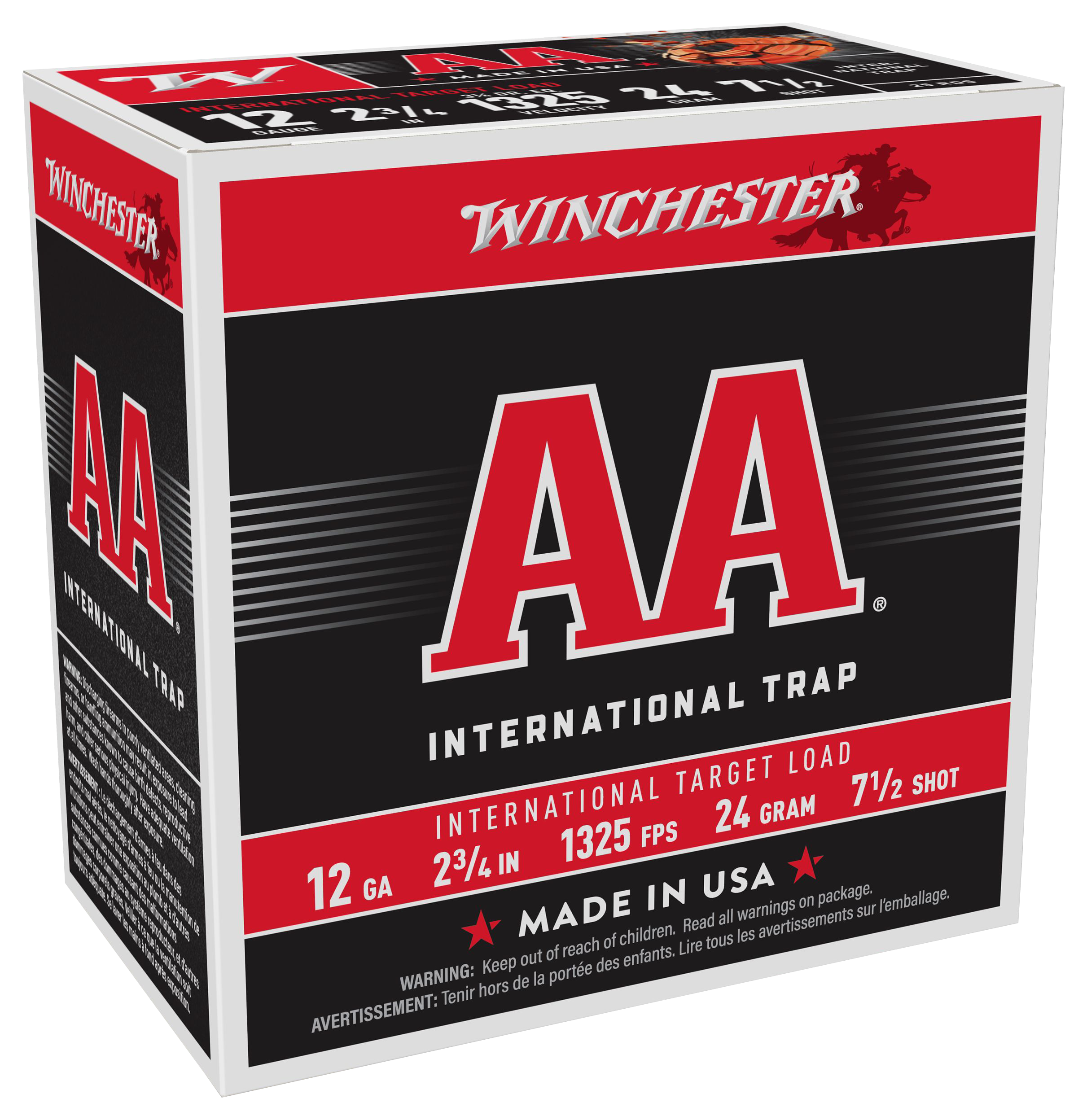 Winchester AA International Target Load Shotshells - 250 rounds - Winchester