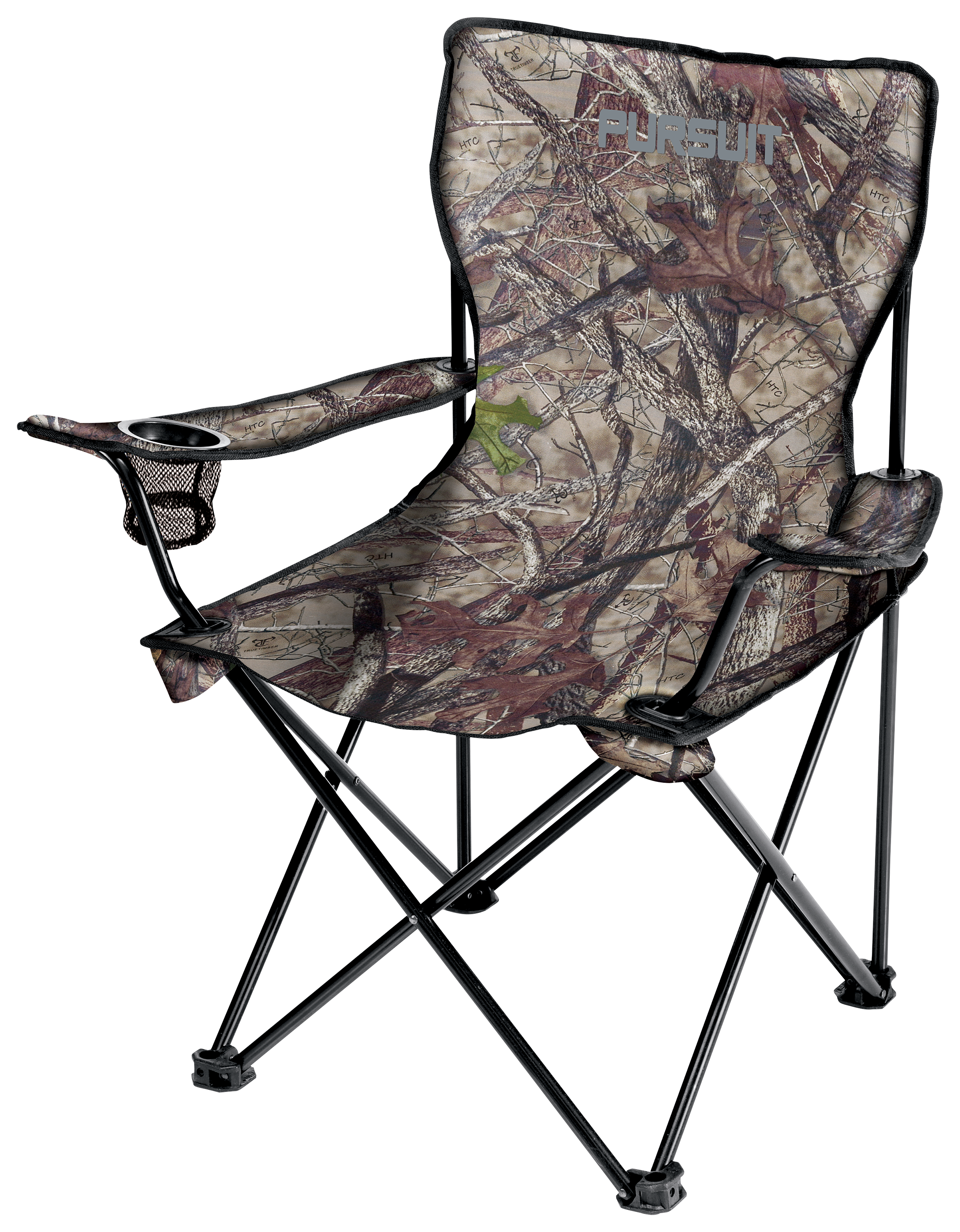 Pursuit Camo Collapsible Hunting Armchair - TrueTimber HTC - Pursuit