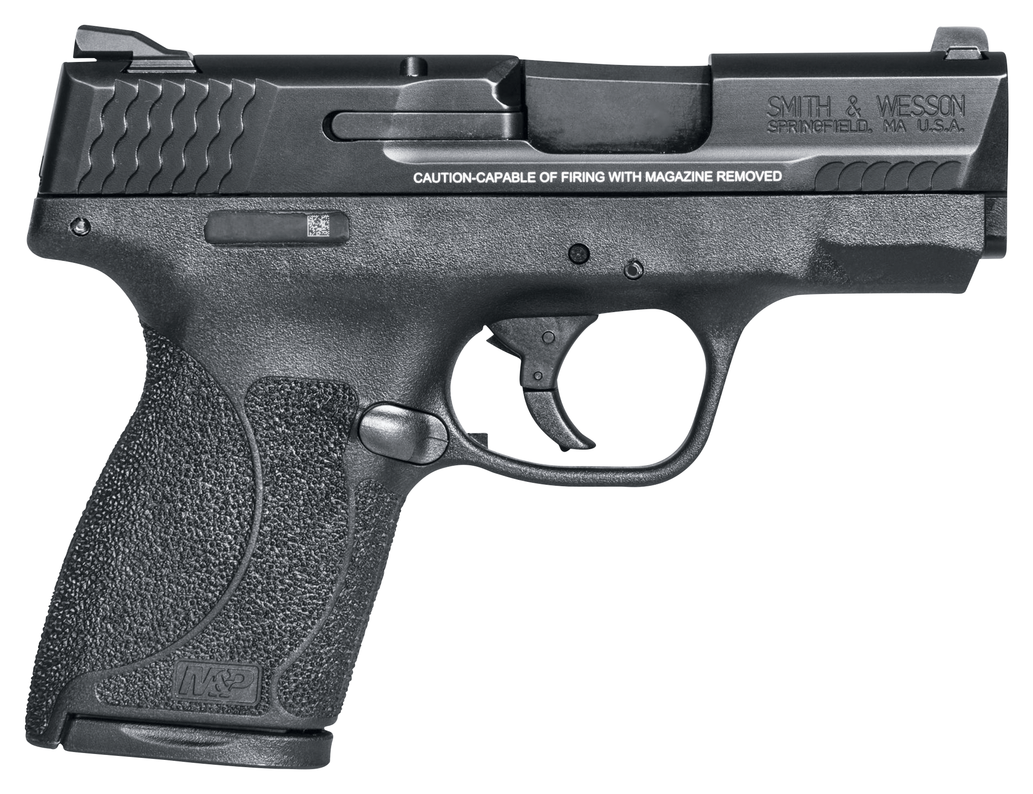 Image of Smith &Wesson M&ampP Shield Pistol - .45 Automatic Colt Pistol - Black