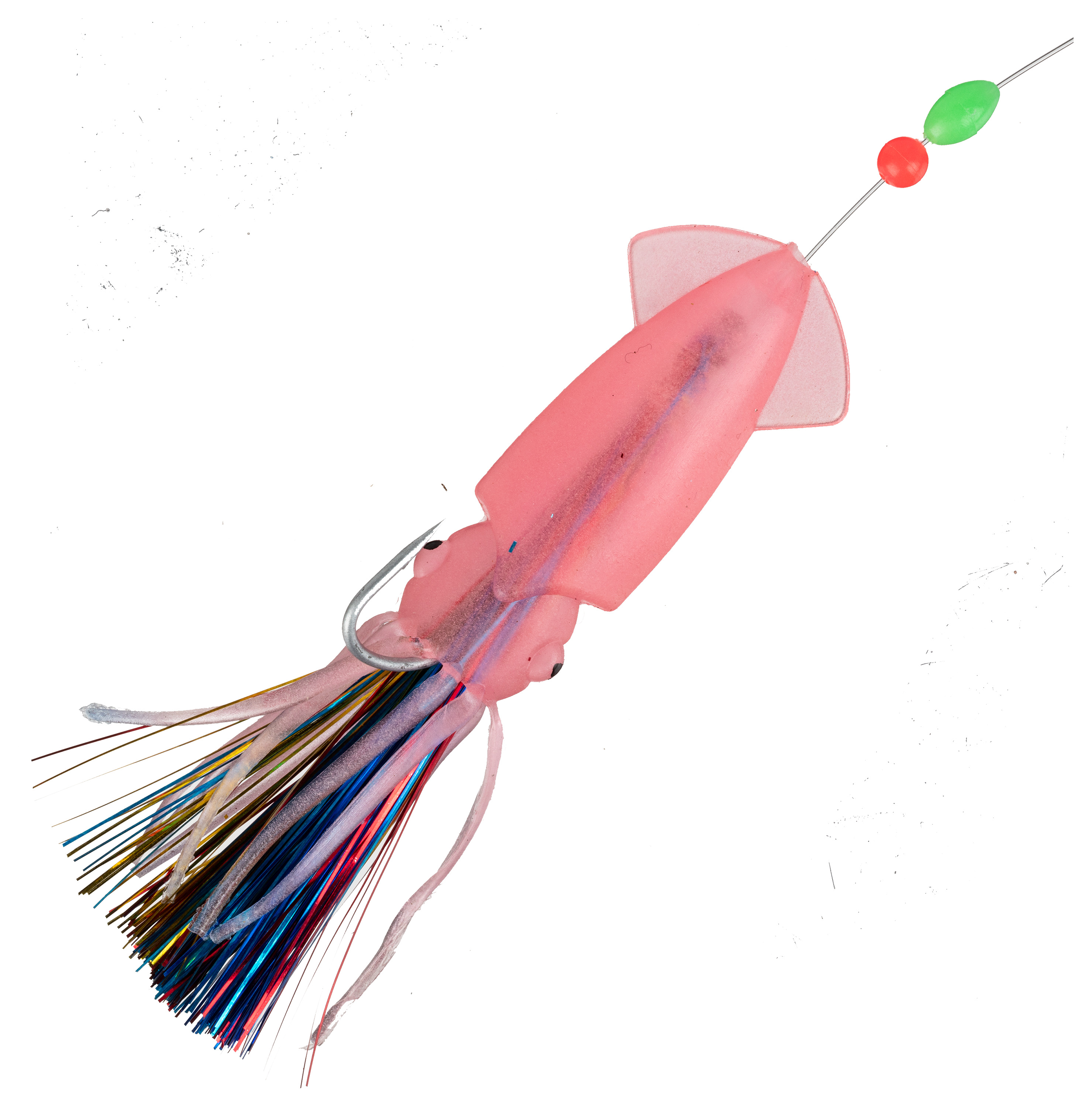 Ahi USA Rock Cod Squirts Rig - Glow