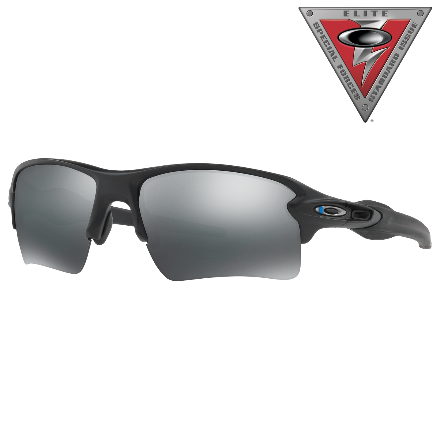 Oakley SI Flak 2.0 XL OO9188 Thin Blue Line Collection Iridium Mirror Sunglasses