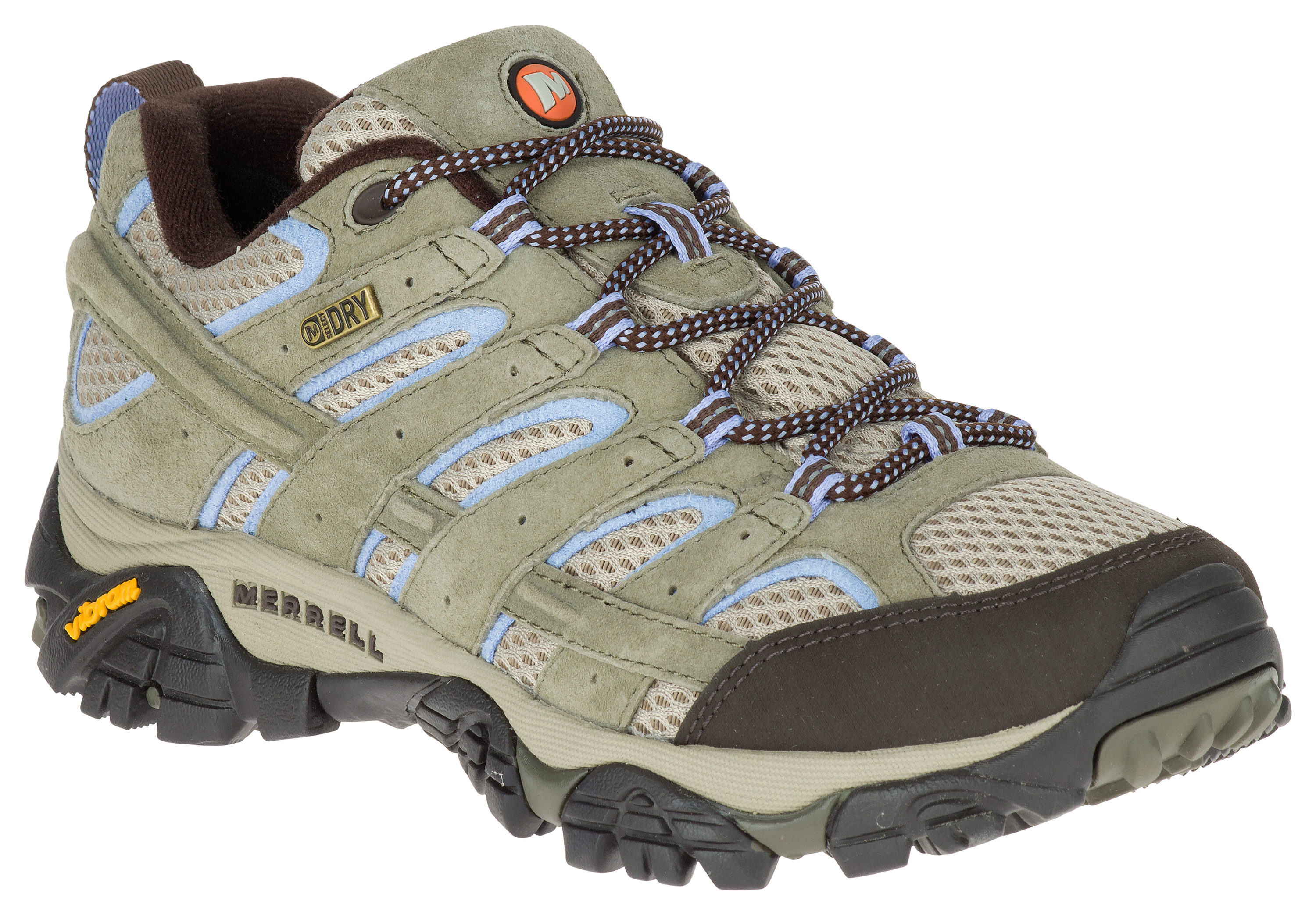 Merrell Moab 2 Waterproof Hiking Shoes for Ladies - Dusty Olive - 6.5M