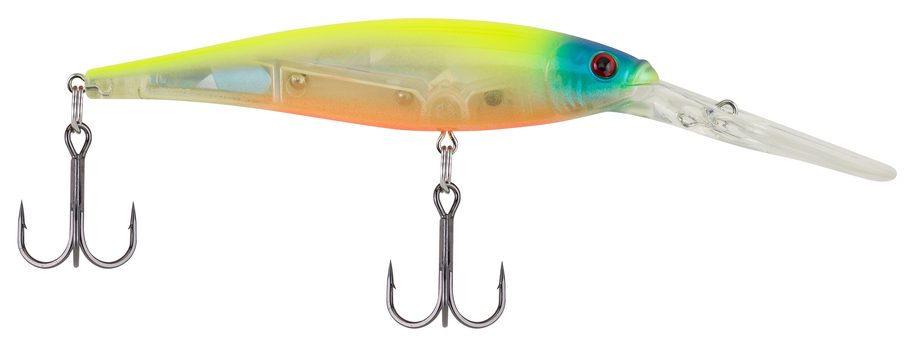 Image of Berkley Flicker Minnow - 4-1/4' - Flashy Chartreuse