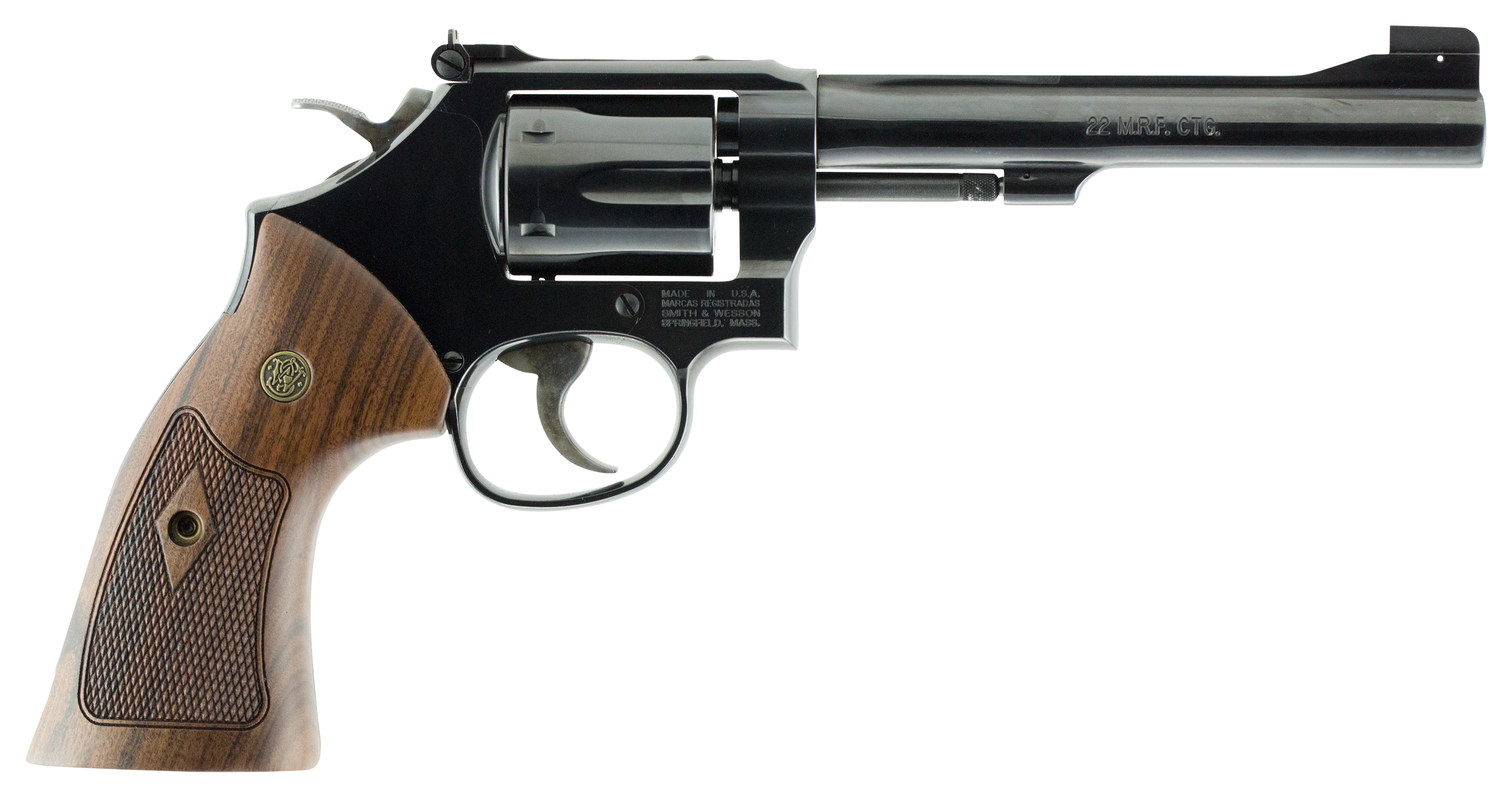Smith Wesson Model 48 Classic DoubleAction Revolver  22 WMR  6