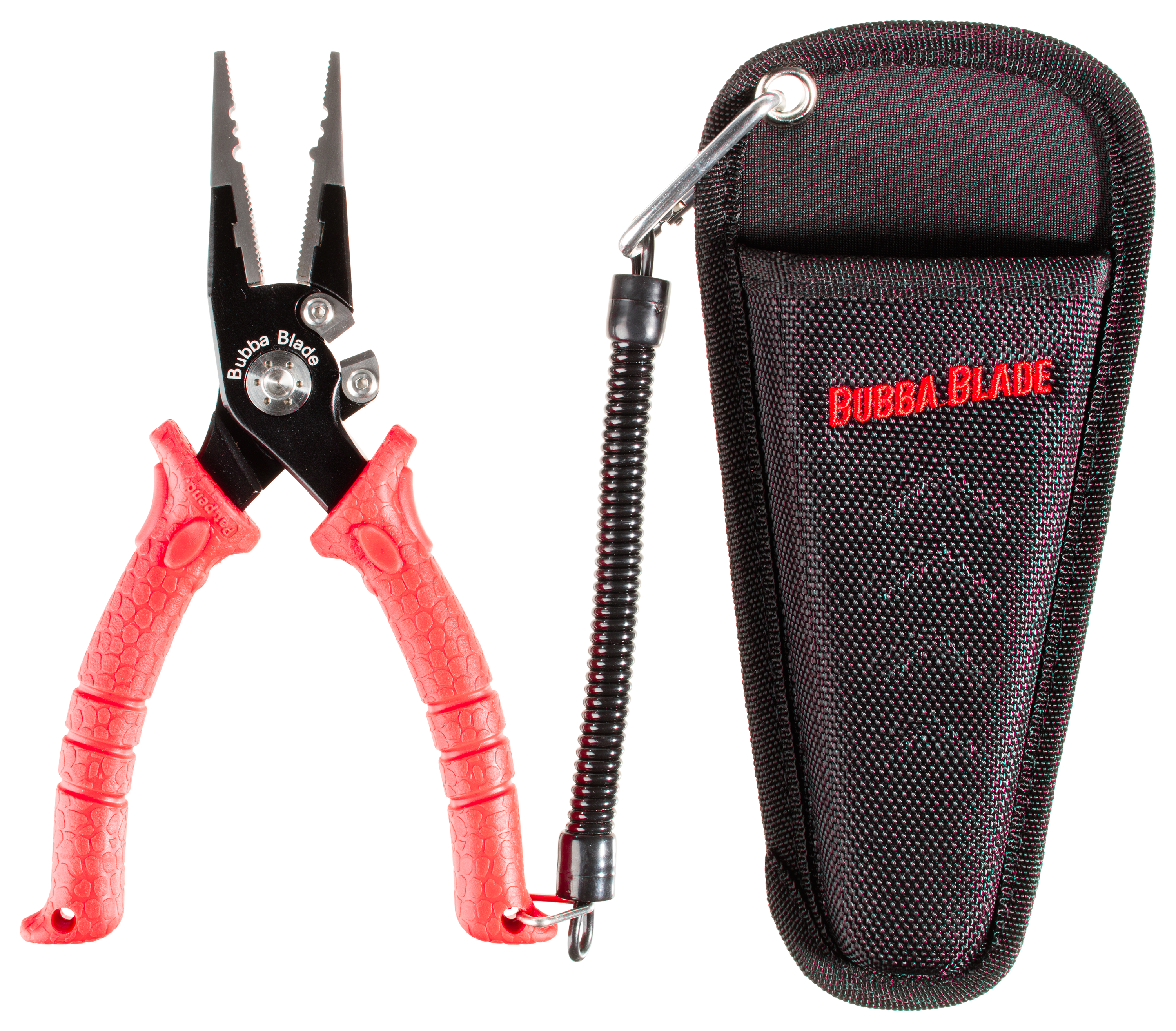 Bubba Fishing Pliers - Red - 71/2
