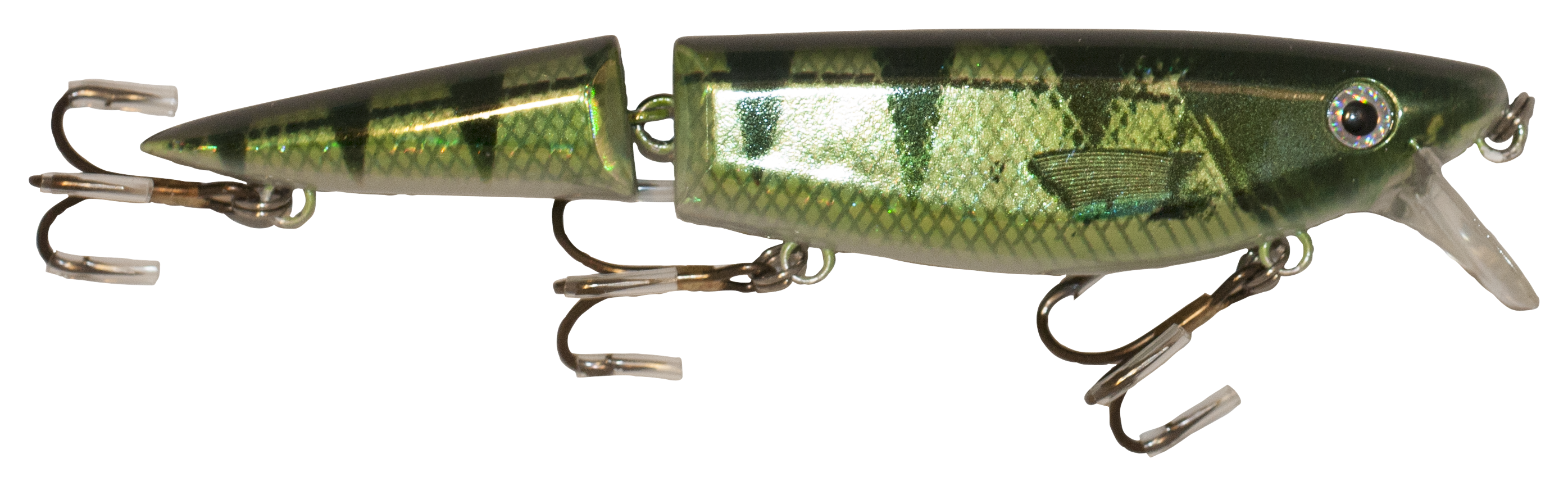 Musky Armor Krisco Jr. Crankbait - 7 - Holo Perch White Belly