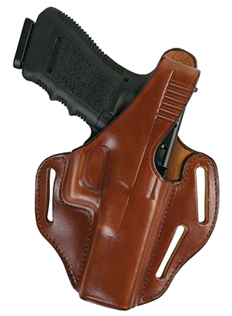 Image of Bianchi 77 Piranha Pancake-Style Holster - Right Hand - Tan - S&ampW J Frame RH