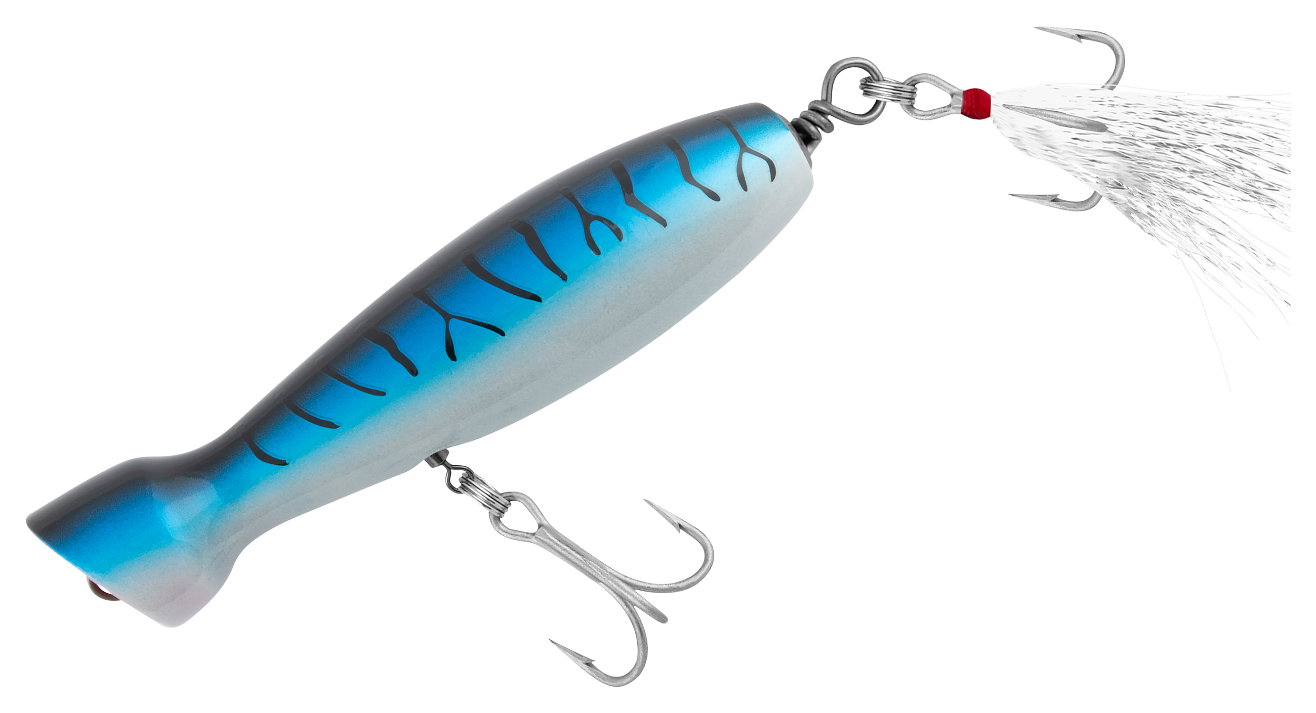 Image of Tsunami Timberlure Bottle Style Popper - 4-1/2″ - Blue Mackerel