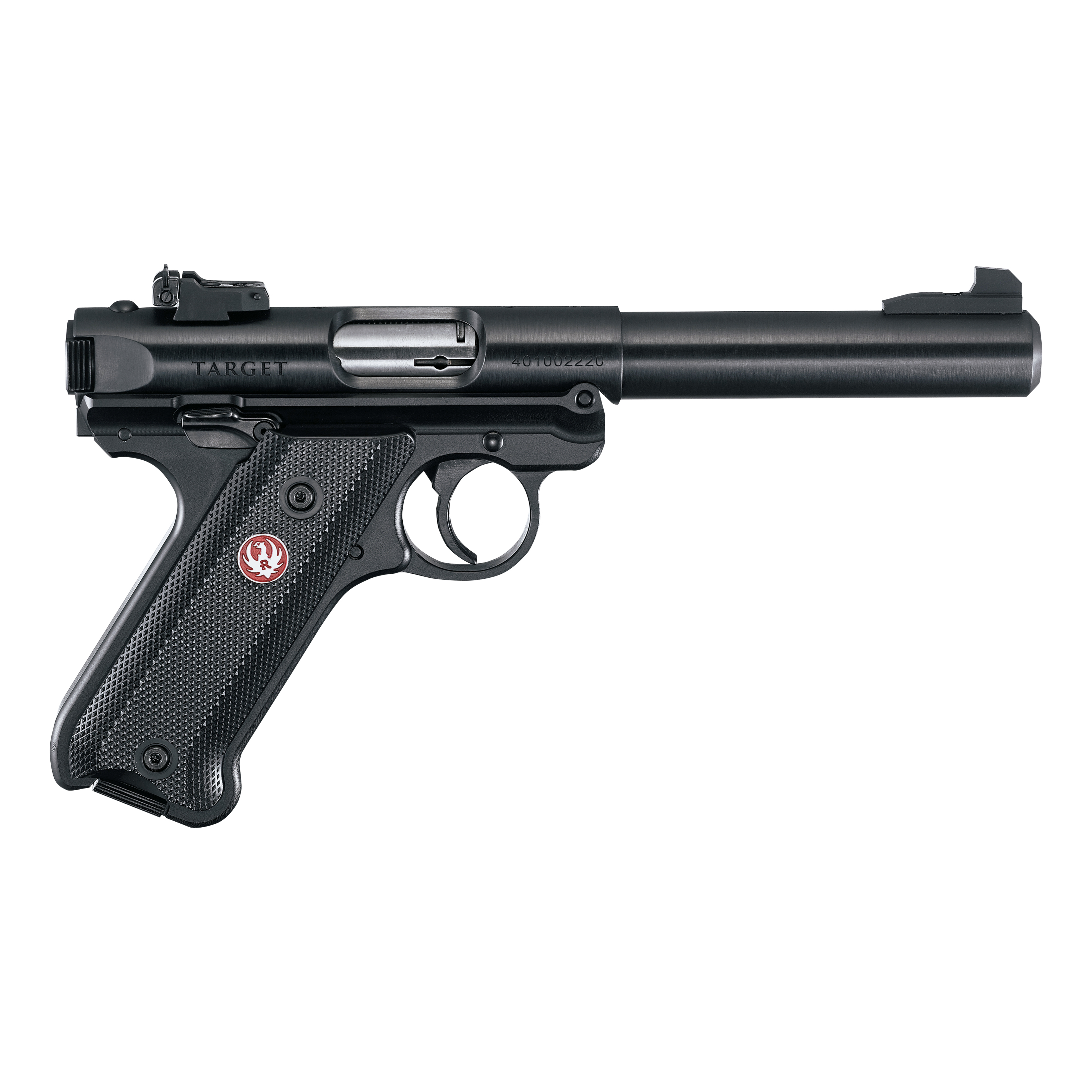 Ruger Mark IV Target 22 LR SemiAuto Rimfire Pistol  55  Blue