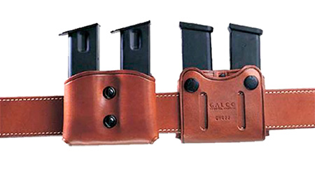 Galco Gunleather Galco Gunleather DMC Double Magazine Carrier - Pistol 45 (Single Col Metal Mag); 10mm (Single Col) - $104.99 at Cabela's Program
