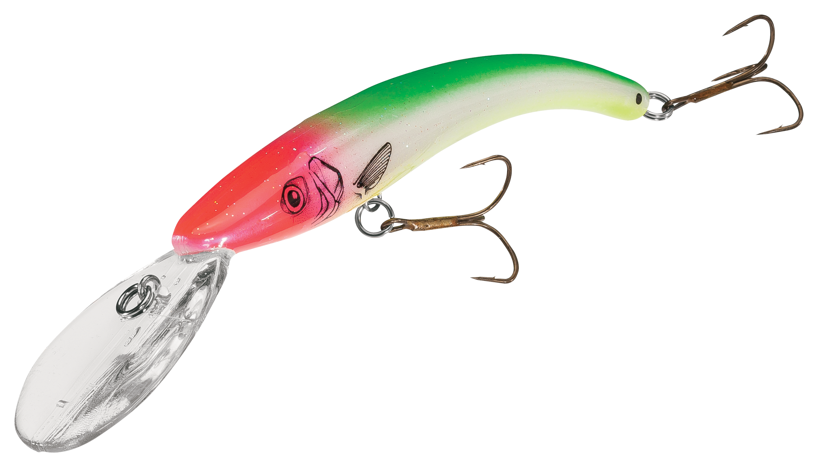 Image of Reef Runner Deep Diver 800 Crankbait - Hot Head - 4-3/4″