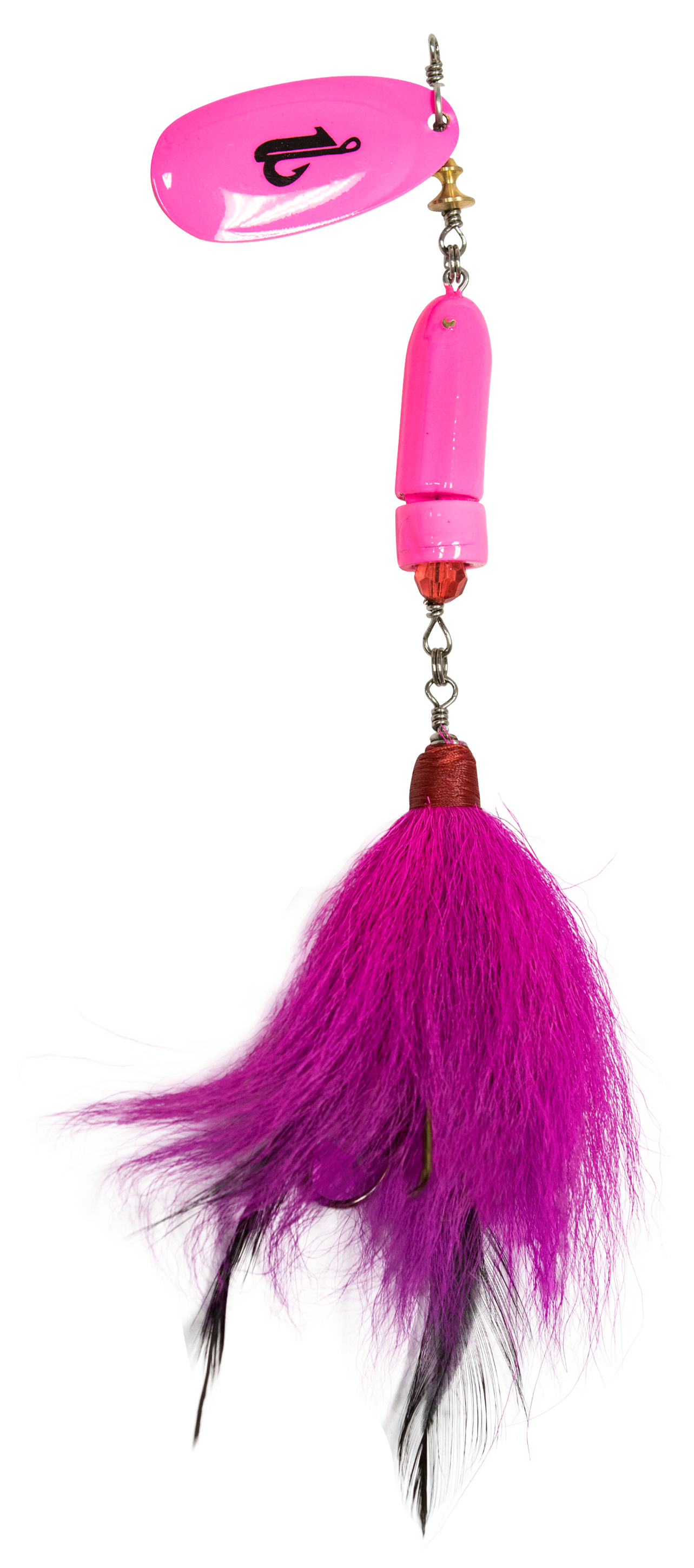 Livingston Lures EBS Spinner 100 - Hot Pink