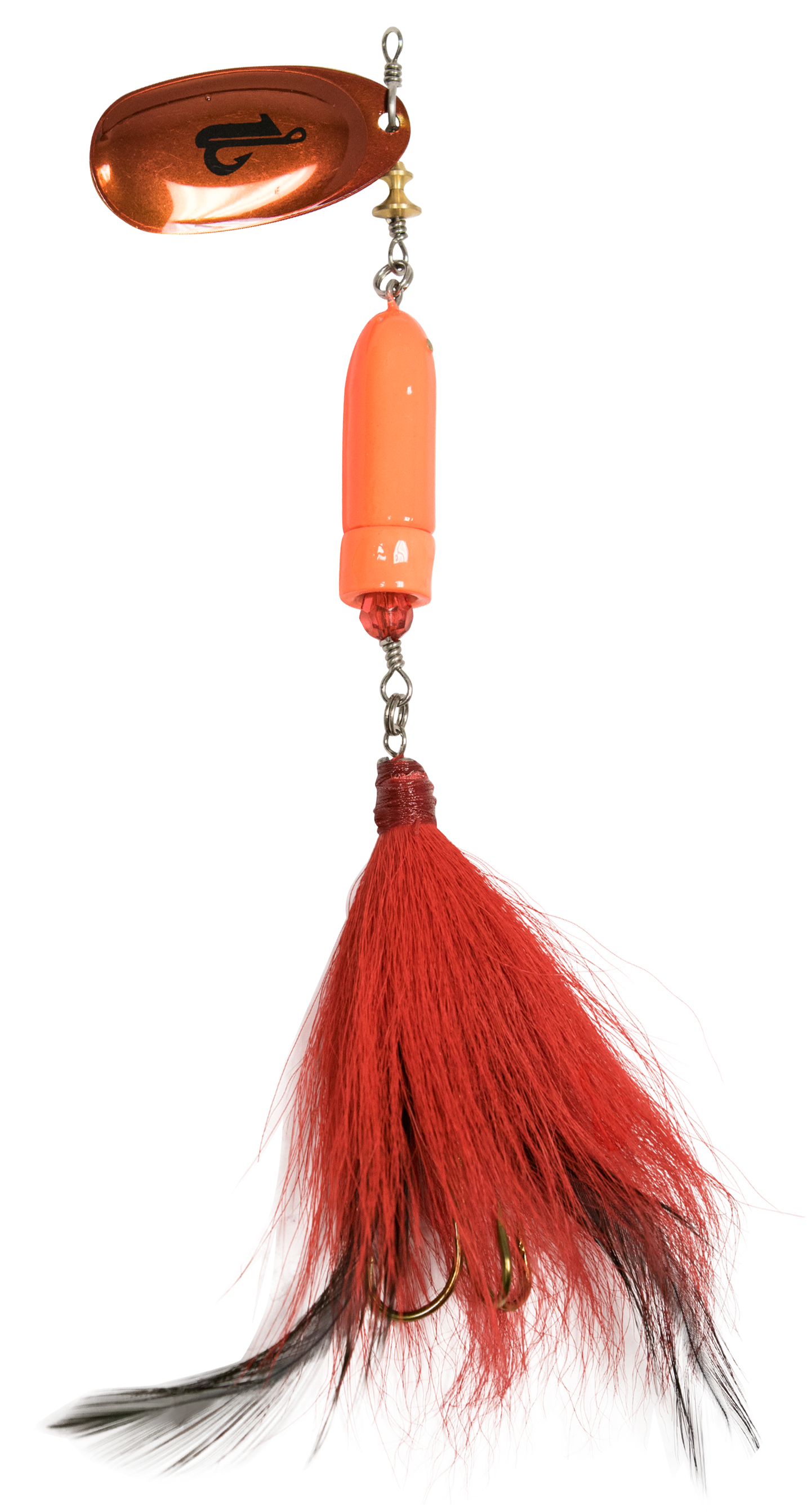 Livingston Lures EBS Spinner 100 - Copper Red