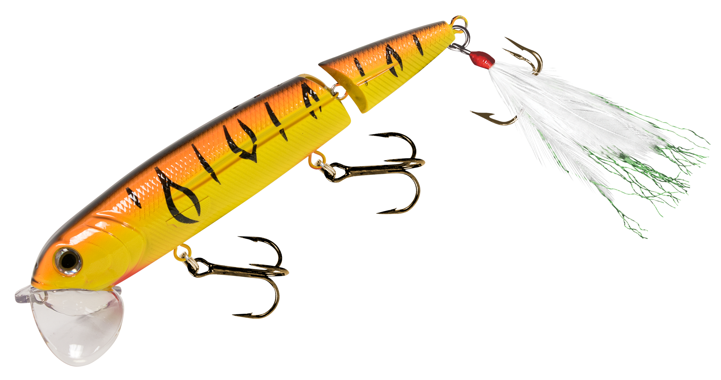 Livingston Lures Walking Boss II Magnum Topwater - 8 - Orange Tiger