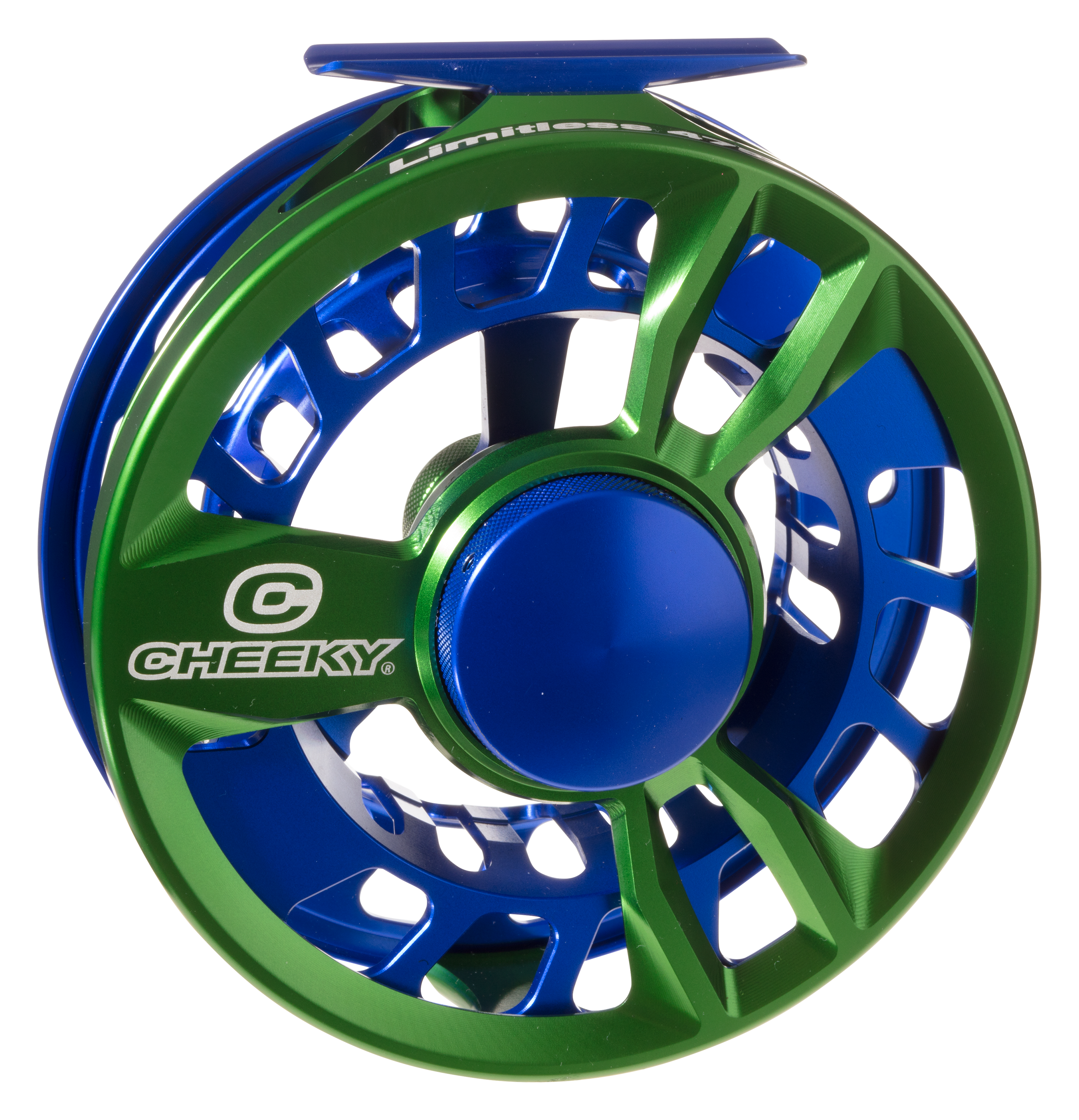 Cheeky Limitless Fly Reel - Green/Blue - Model 2004