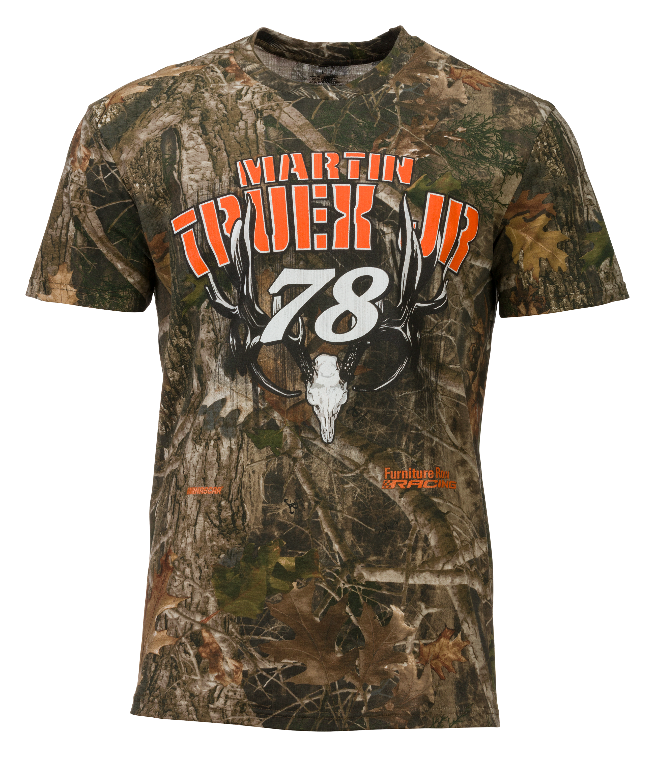 NASCAR Martin Truex Jr. TrueTimber Camo Short-Sleeve T-Shirt for Men - True