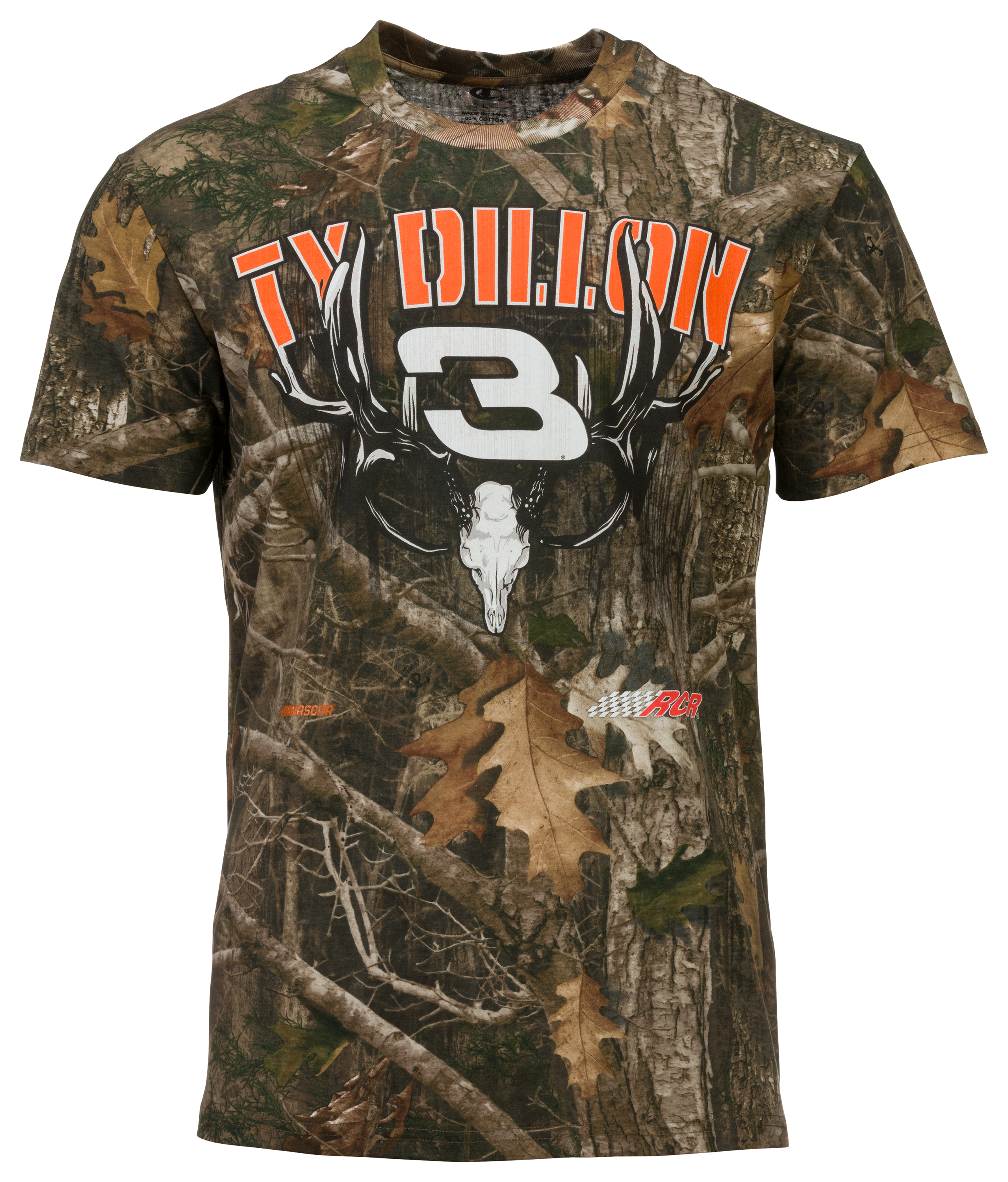 NASCAR Ty Dillon TrueTimber Camo Short-Sleeve T-Shirt for Men - TrueTimber 