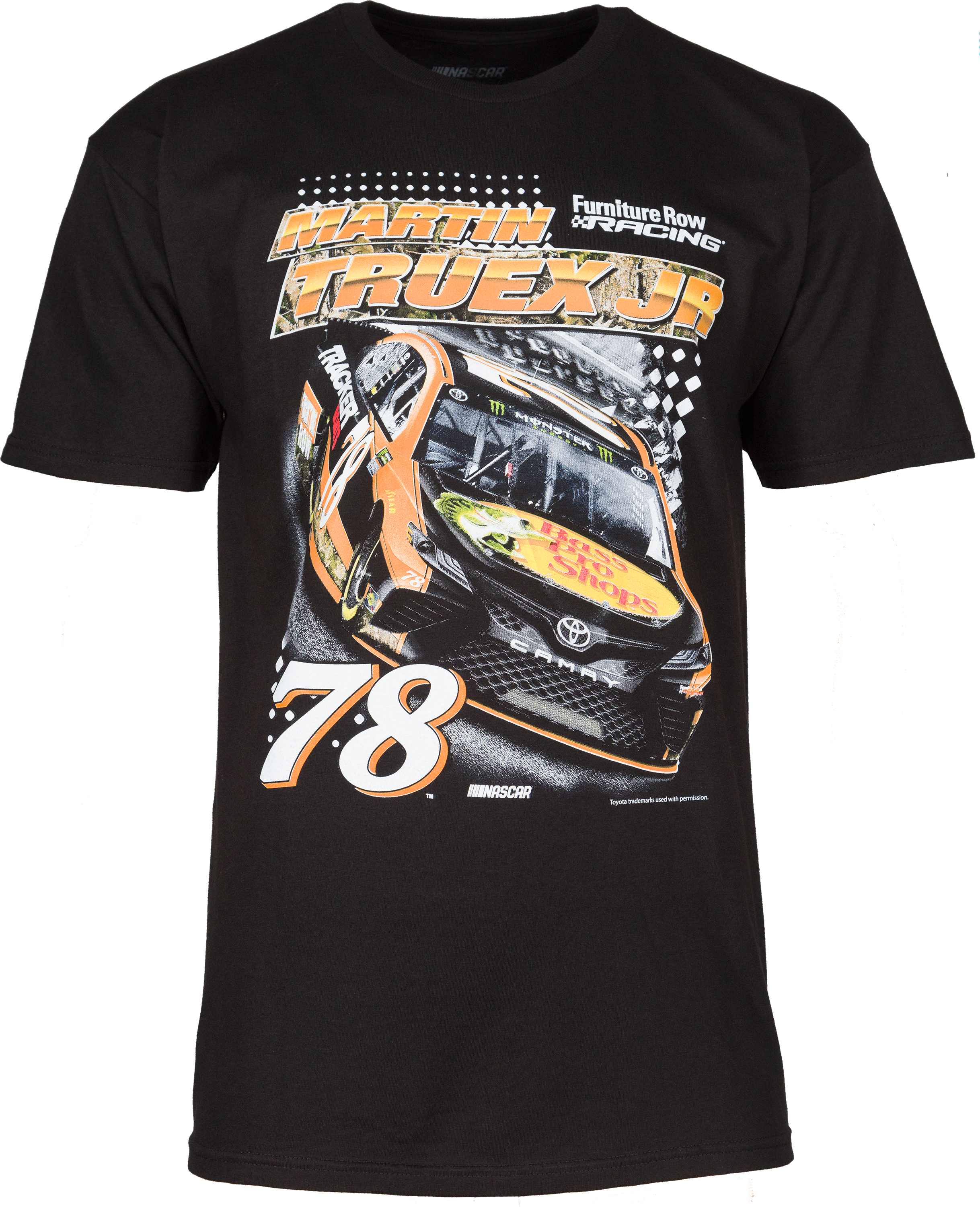 NASCAR Martin Truex Jr. Spoiler Graphic Short-Sleeve T-Shirt for Men - Blac
