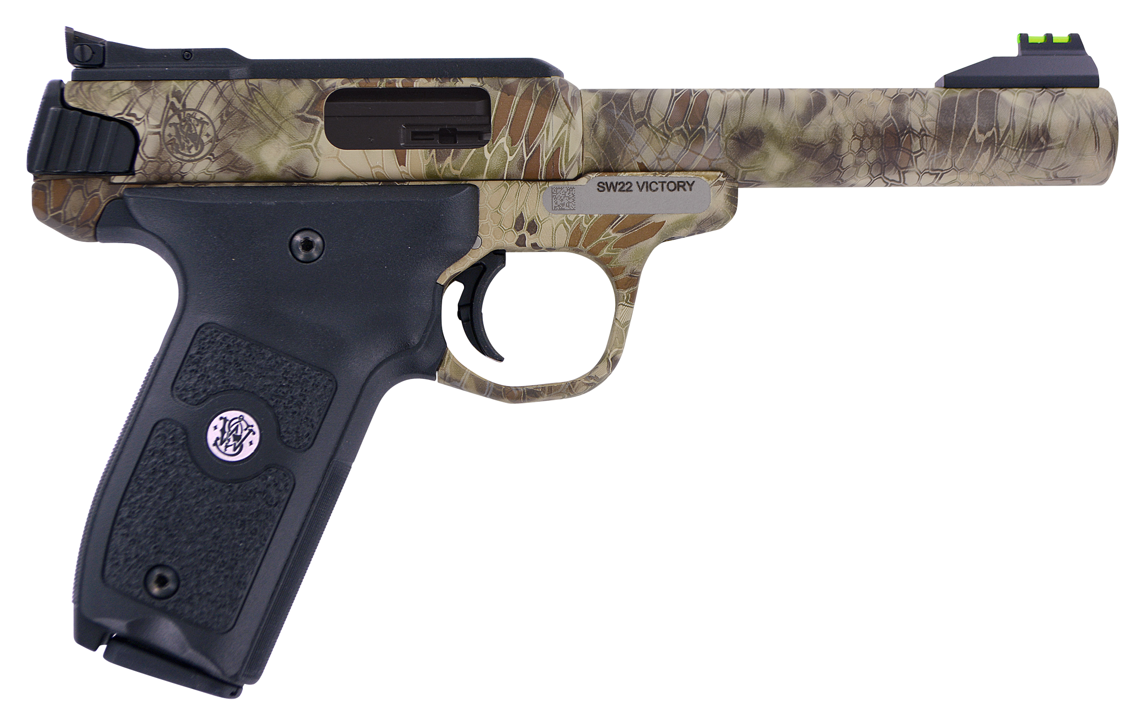 Smith &Wesson SW22 Victory Kryptek Semi-Auto Rimfire Pistol - Weatherby