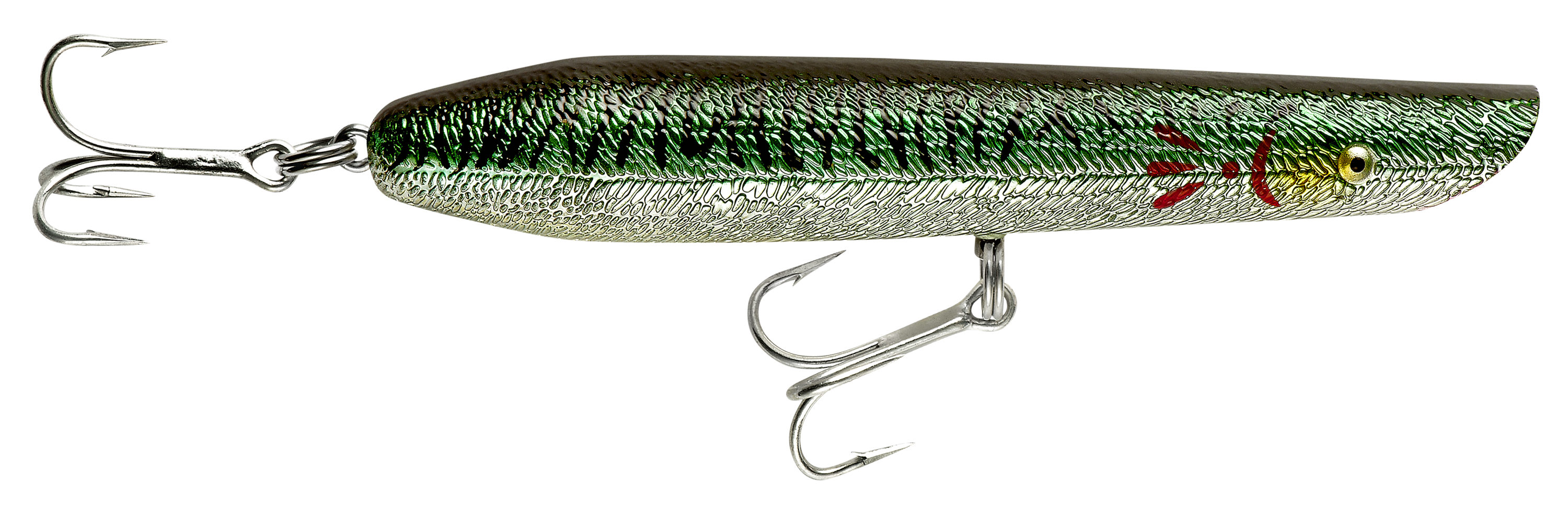 Cotton Cordell Pencil Poppers - Green Mackerel - 7